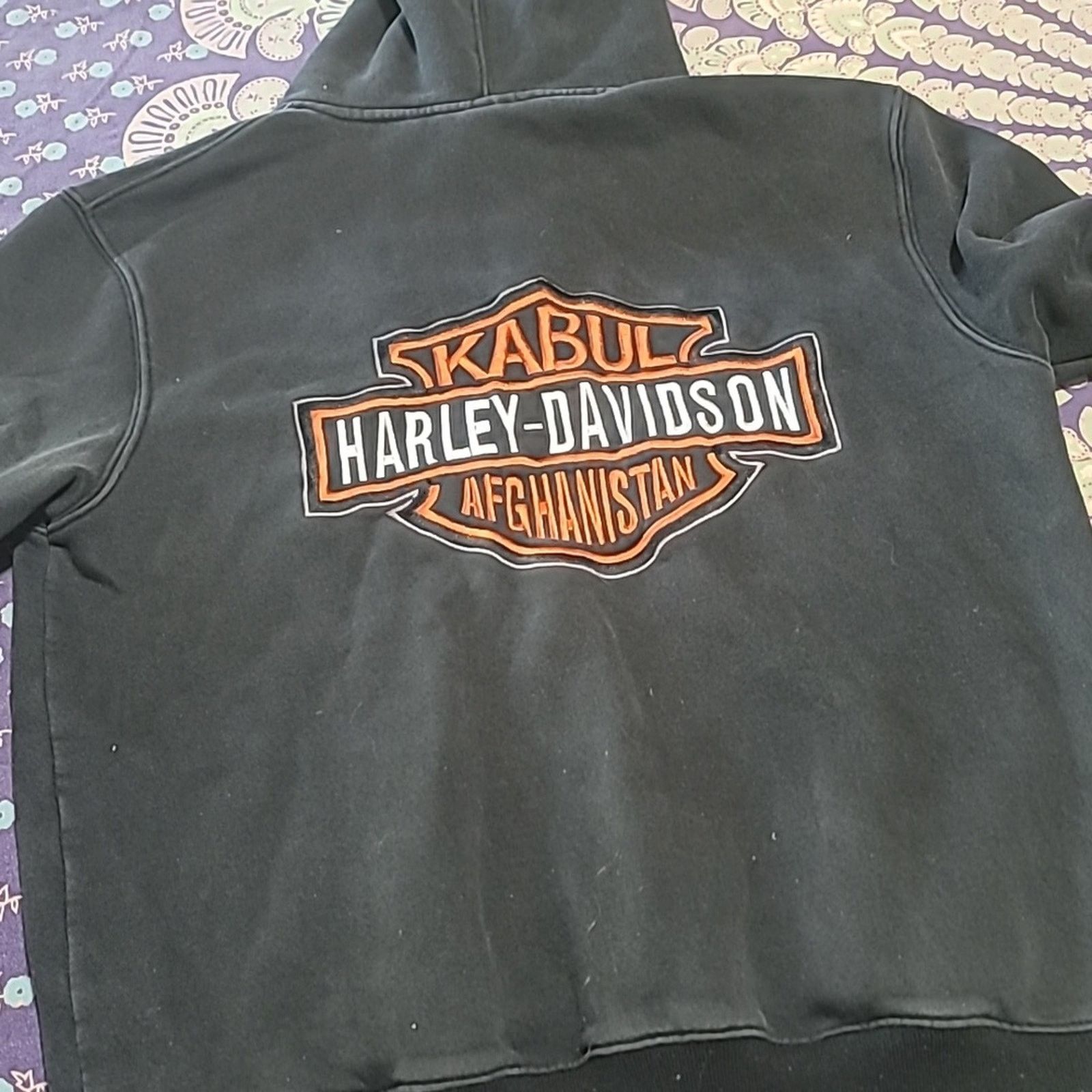 Harley Davidson Harley-Davidson Kabul Afghanistan Hoodie Size S / US 4 / IT 40 - 8 Thumbnail