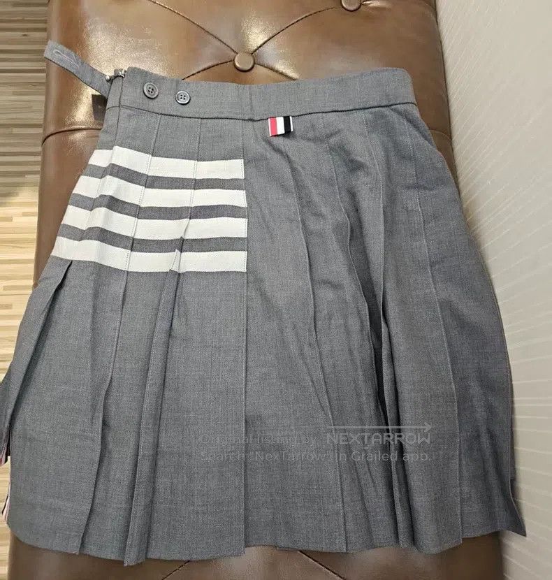 Thom Browne Thom Browne Wool pleated skirt Size 25" / US 0 / IT 36 - 2 Thumbnail