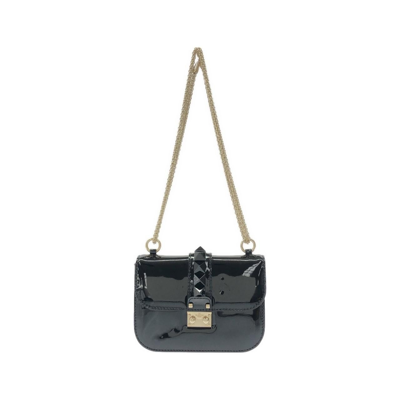 Valentino Valentino Garavani Patent Leather Shoulder Bag Plastic / Synthetic Shoulder Bag DUTY FREE for USA