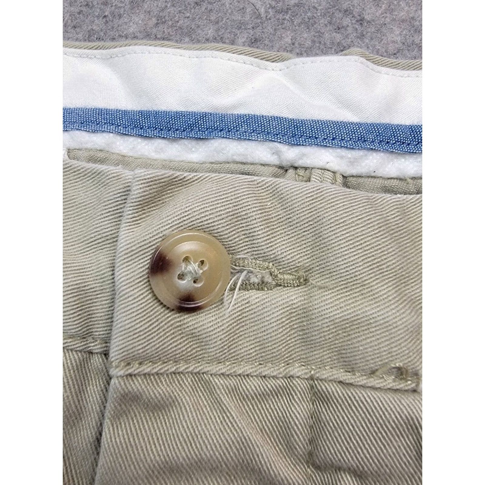 Polo Ralph Lauren Polo Ralph Lauren Chino Pants Mens 36x32 Flat Front Khaki Solid Cotton Classic Fit by Polo Ralph Lauren Pants Mens 36 Look Size US M / EU 48-50 / 2 - 4 Thumbnail