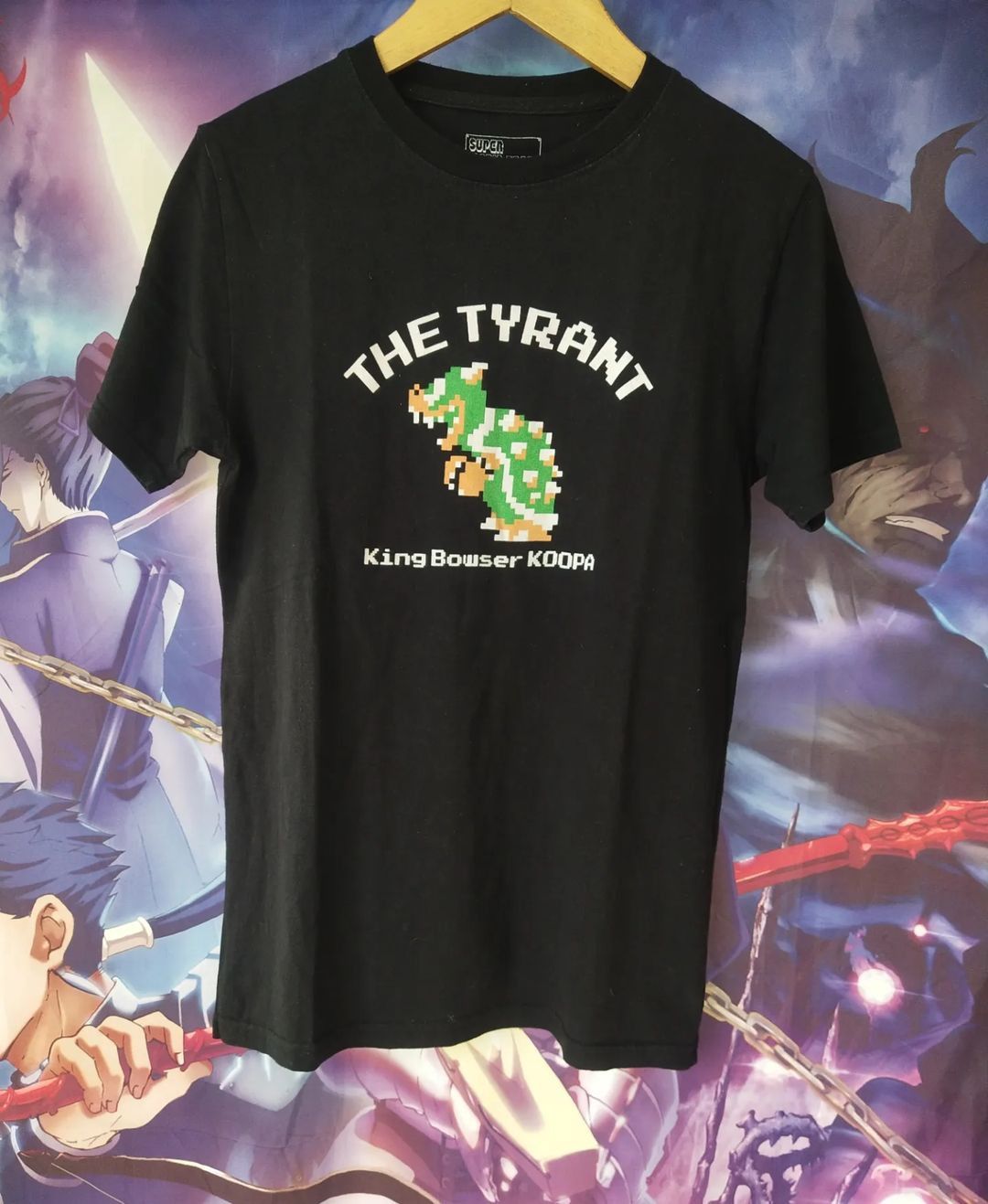 Anime × Japanese Brand × The Game Super Mario Bros King Bowser Koopa Game Tees Size US S / EU 44-46 / 1 - 1 Thumbnail