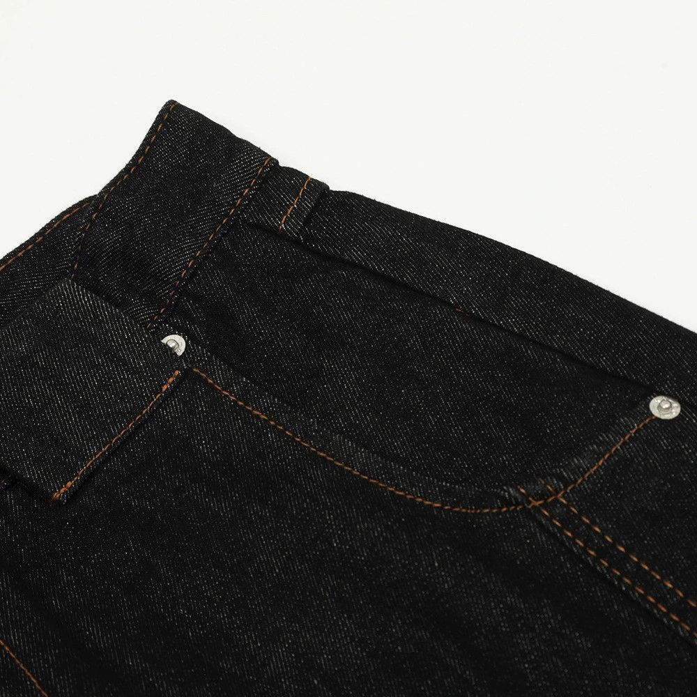 Jean Men's loose wide-leg stitching casual scimitar jeans Size US 32 / EU 48 - 5 Thumbnail