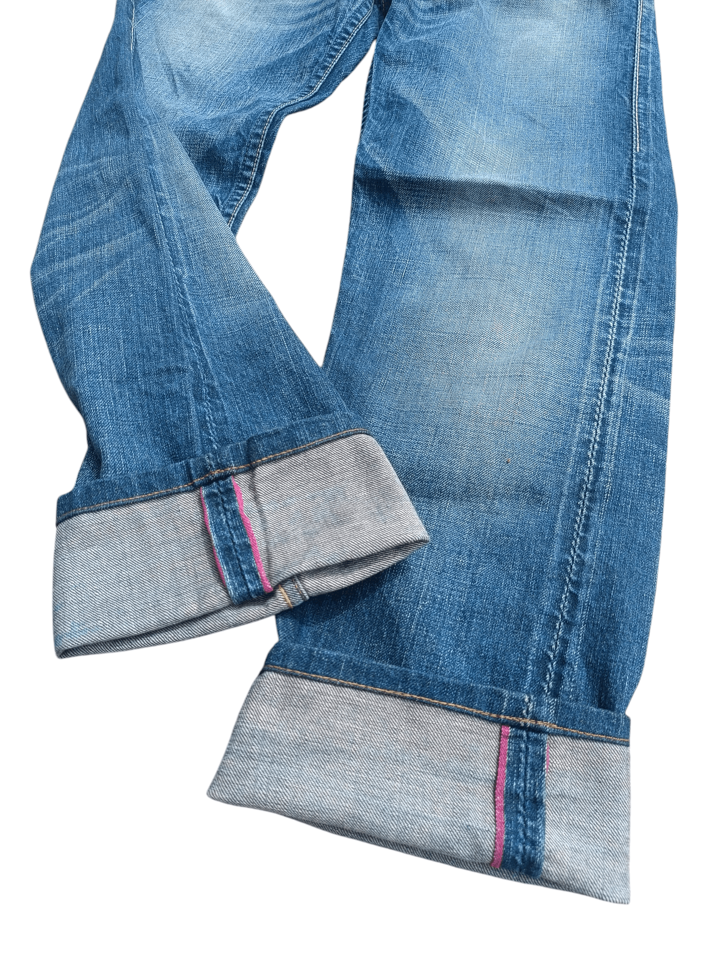 Japanese Brand × Johnbull Johnbull Redline Selvedge Heavy Denim Buttonfly Jeans Size US 30 / EU 46 - 2 Thumbnail