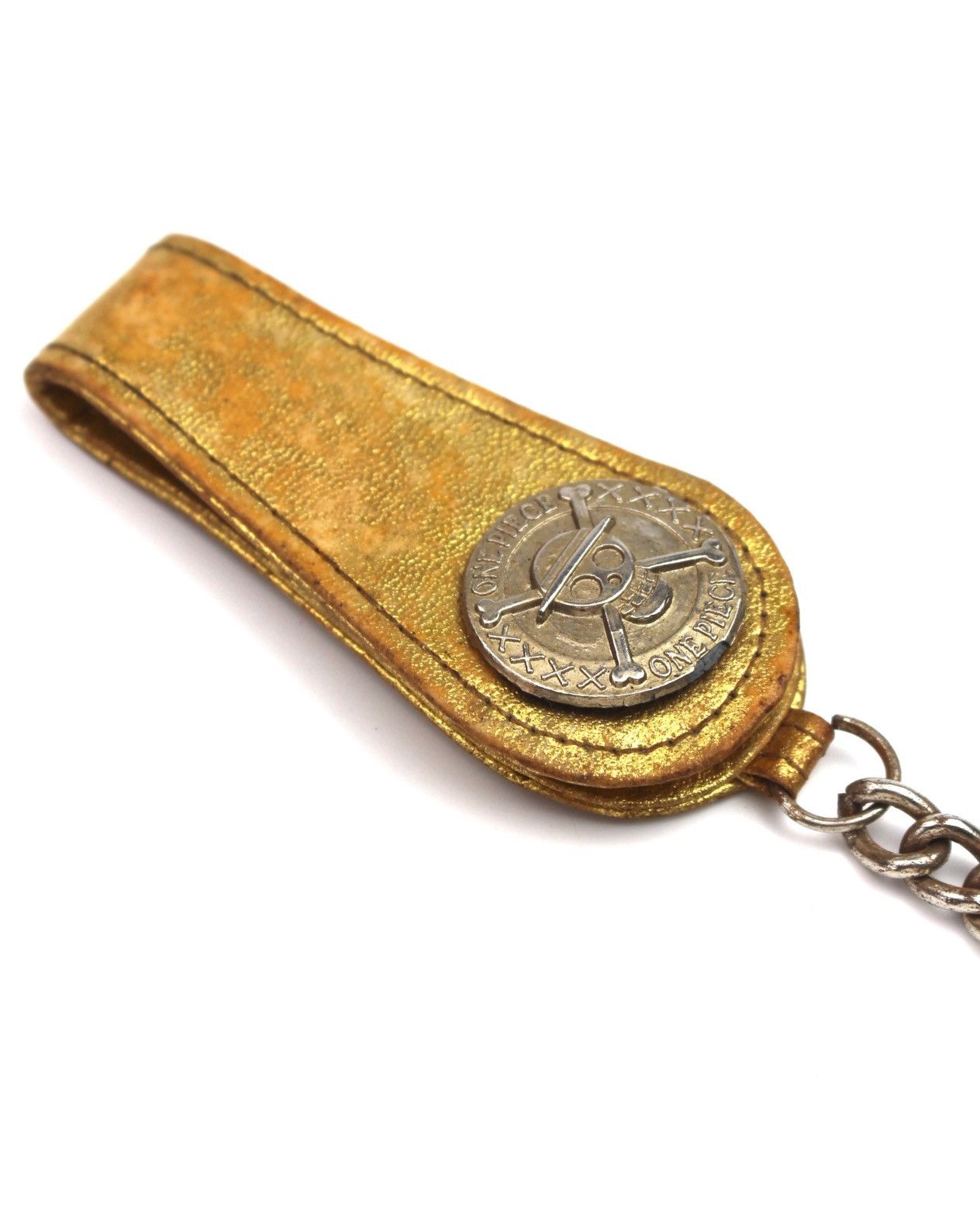 One Piece 2000S ONE PIECE GOLD CLIP WALLET CHAIN HOLDER Size ONE SIZE - 4 Thumbnail