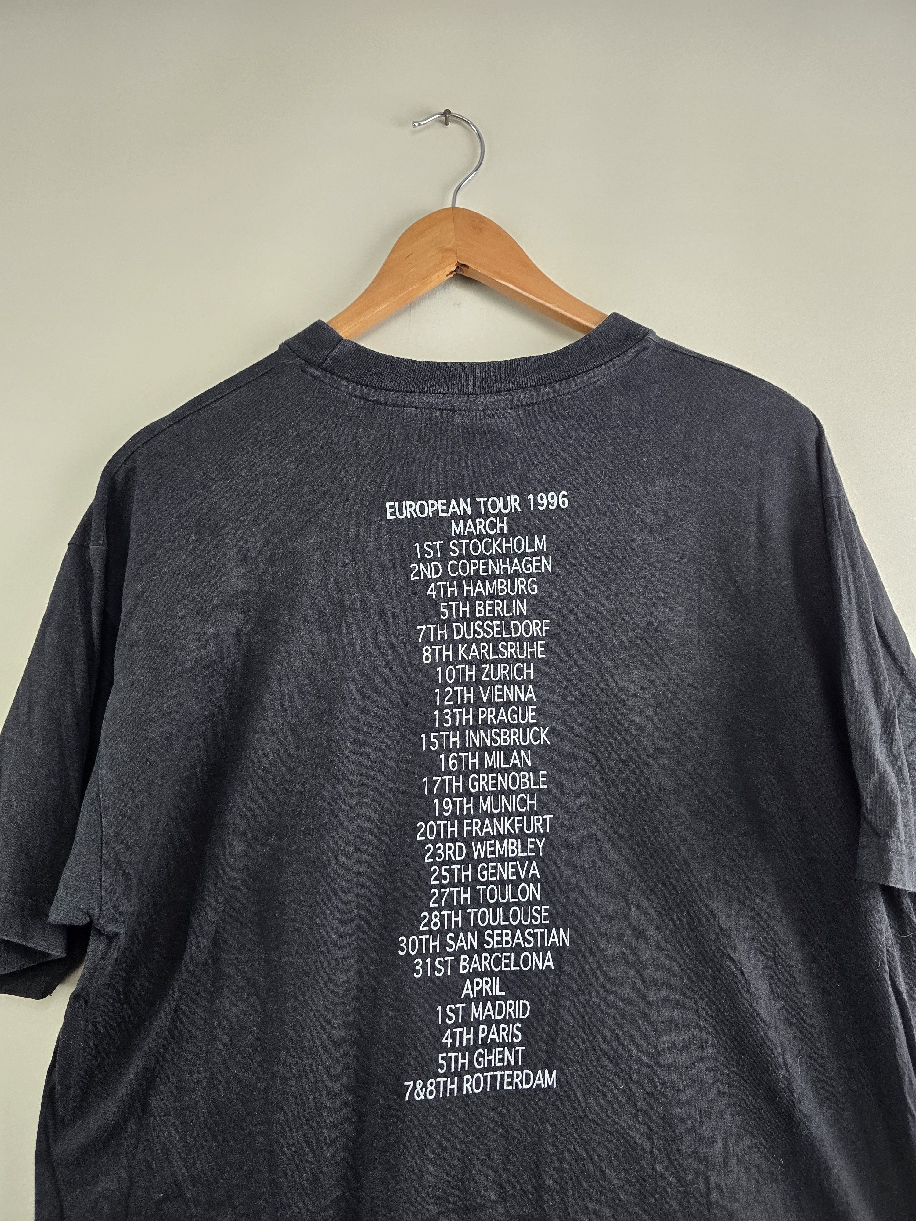 Band Tees × Vintage 1996 Lenny Kravitz Circus XL 22.5" 28" Size US XL / EU 56 / 4 - 5 Thumbnail