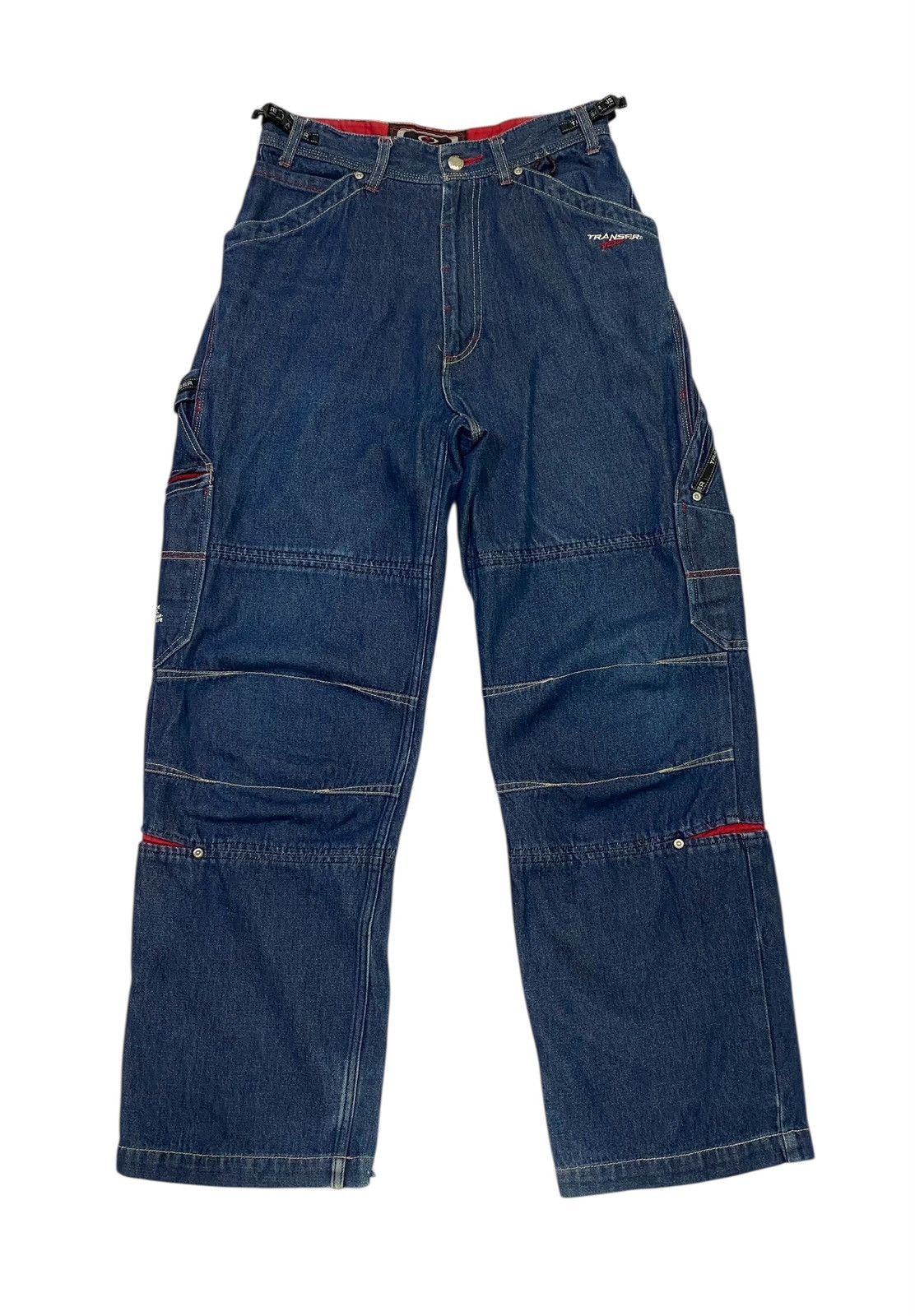 JNCO Transer baggy jeans / hip hop multipocket Size US 30 / EU 46 - 1 Thumbnail