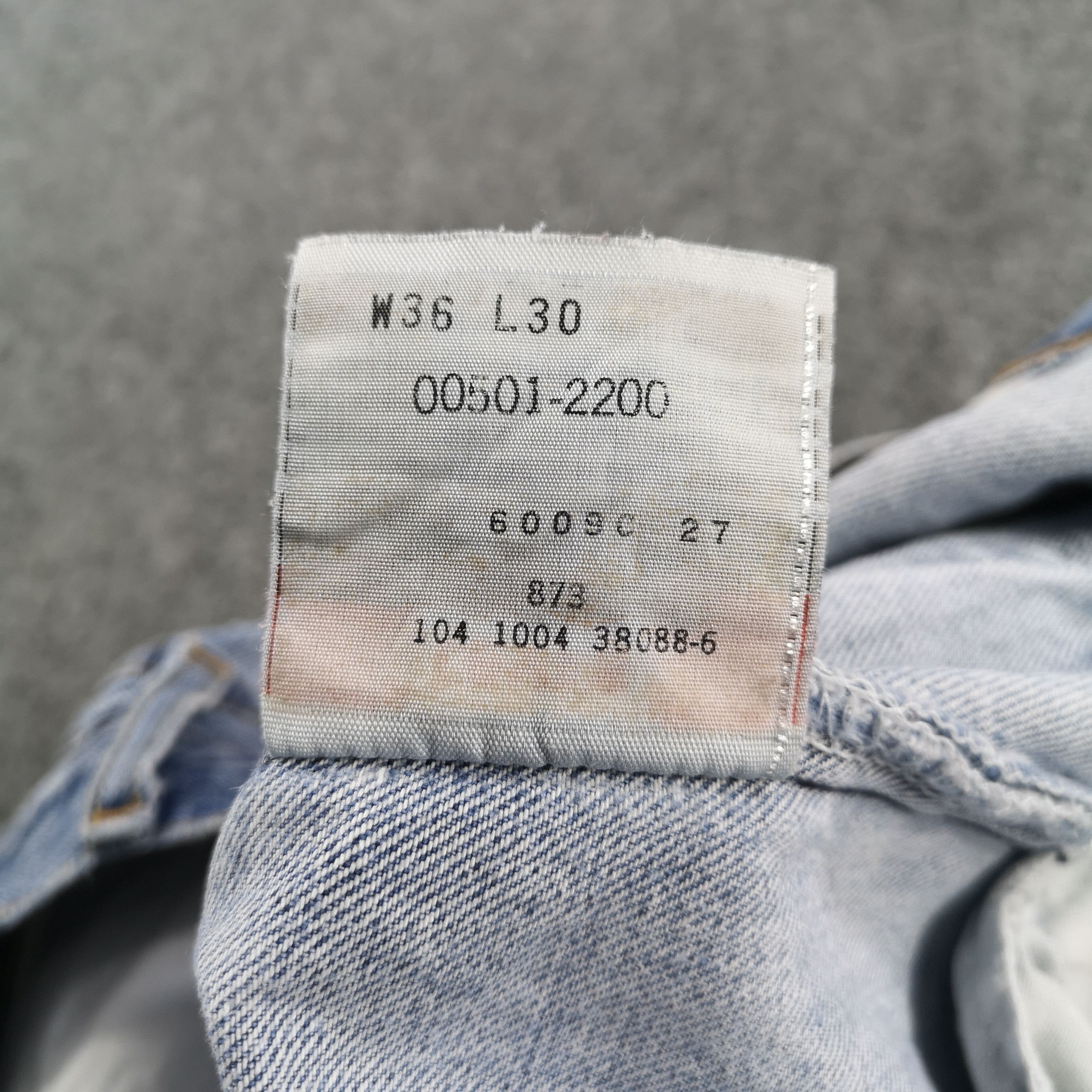 Levi's 90s Vintage Levi's 501 Made In USA Size US 36 / EU 52 - 14 Thumbnail