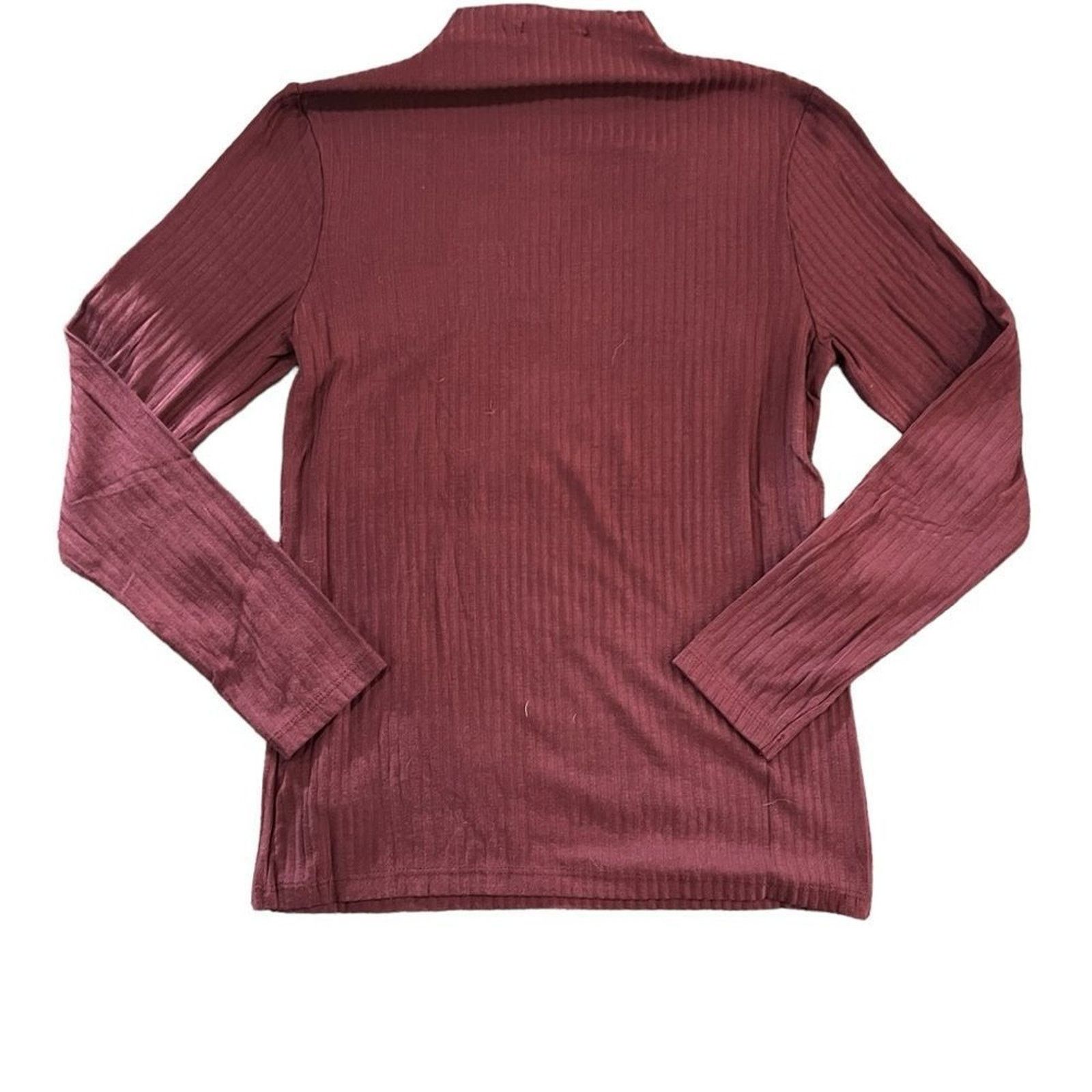 Christian Siriano NWT Christian Siriano Top Womens Medium Ribbed Mock Neck Size M / US 6-8 / IT 42-44 - 5 Thumbnail