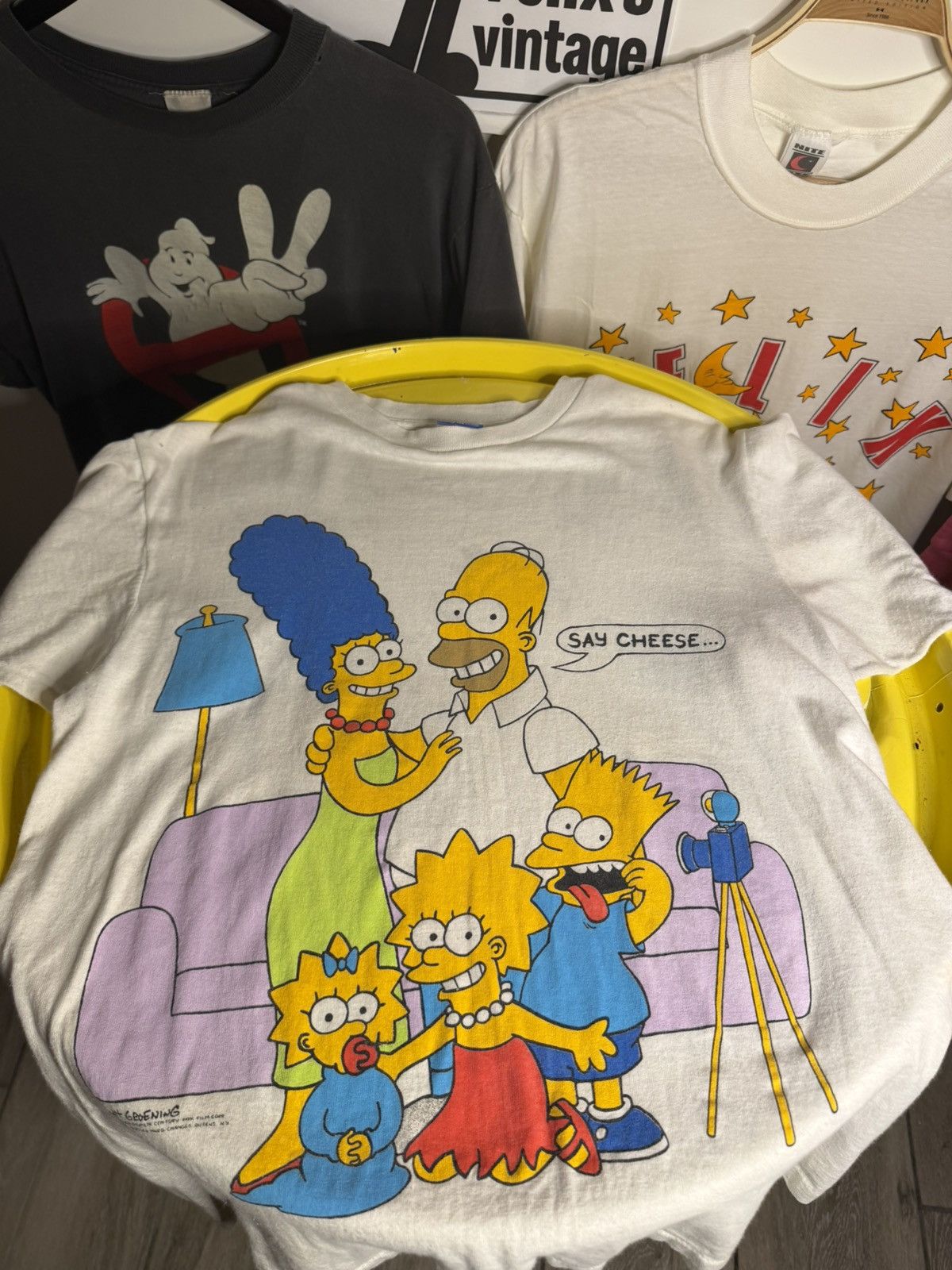 Vintage 1989 Simpsons Single Stitch t-shirt Size US M / EU 48-50 / 2 - 1 Thumbnail