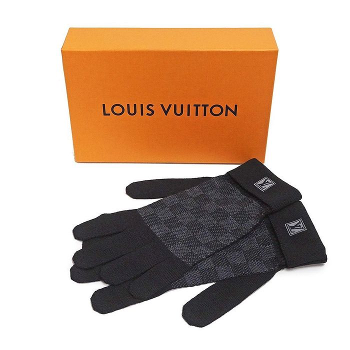 Louis Vuitton LOUIS VUITTON Gon Petit Damier Gloves | Grailed