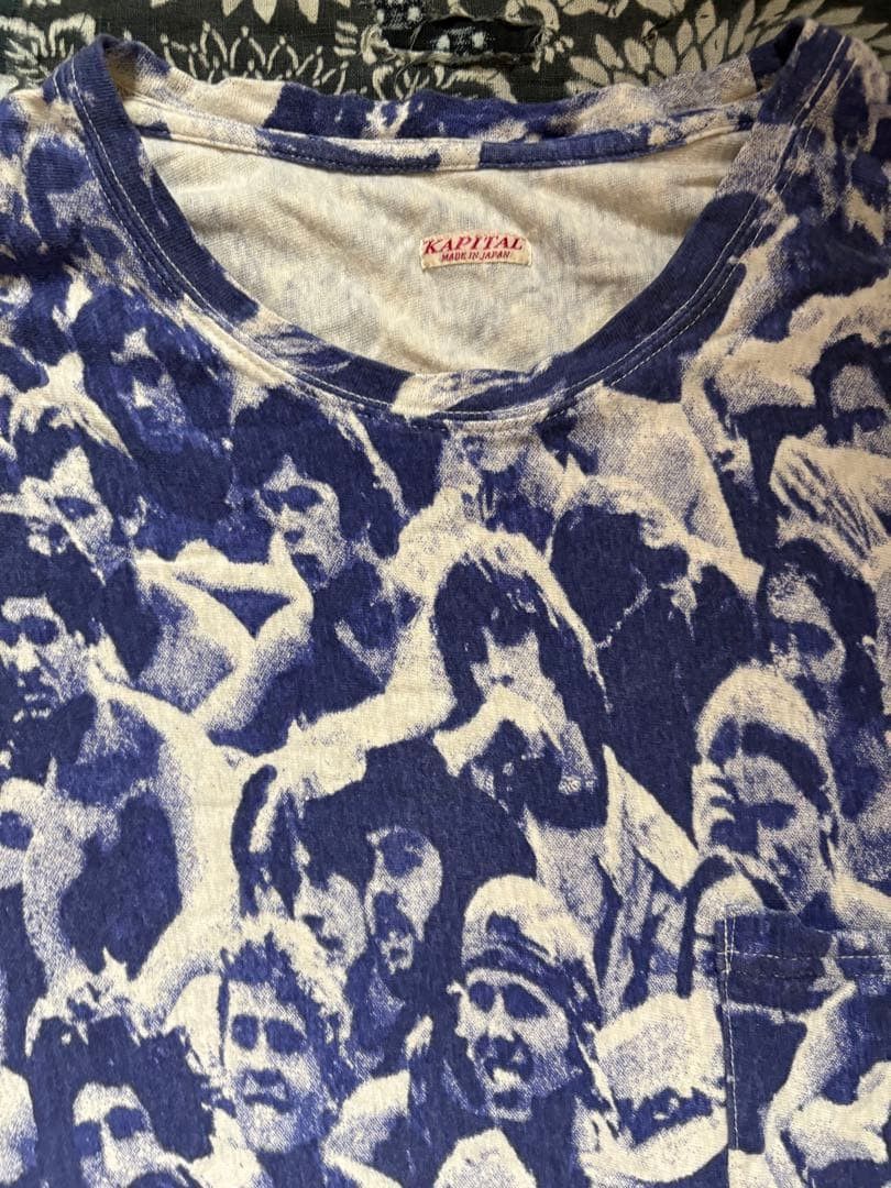Kapital Kapital Festival Navy Tee Size US XL / EU 56 / 4 - 2 Thumbnail