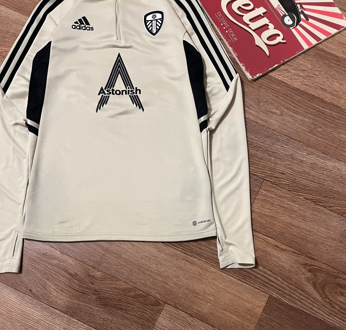 Adidas Adidas Leeds United Astonish 2021/2022 Top Training Shirt Size US S / EU 44-46 / 1 - 2 Thumbnail