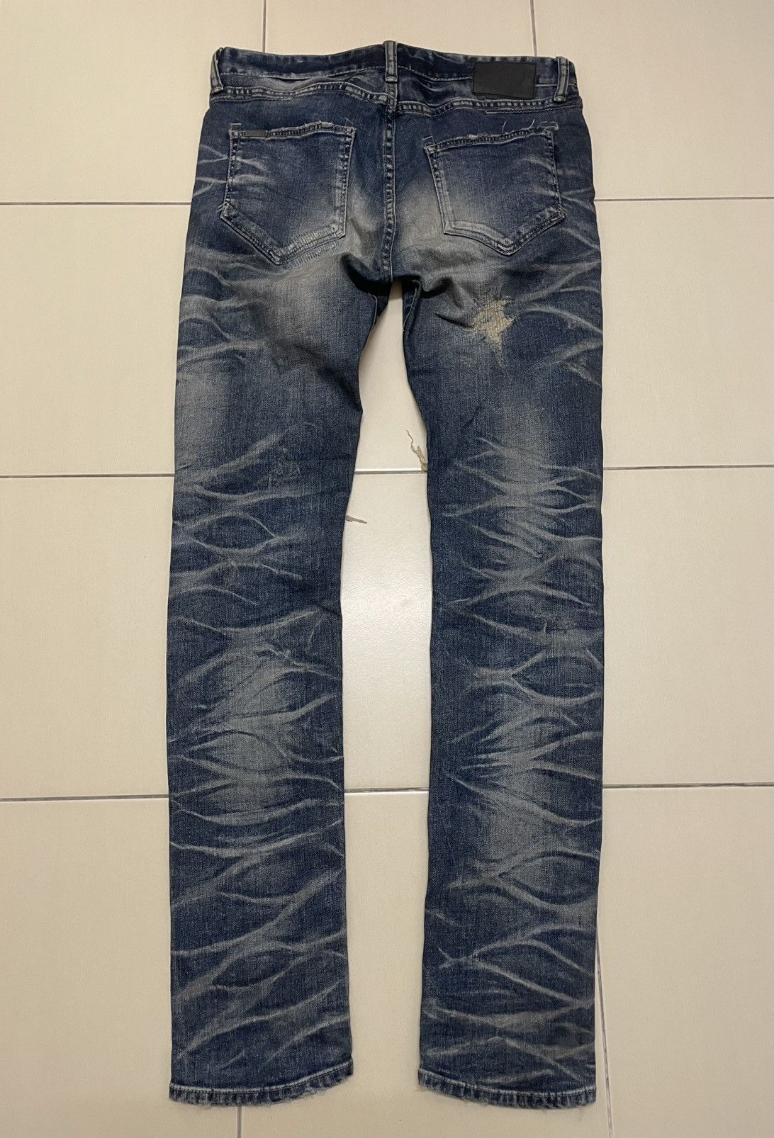 CIVARIZE Civarize Distressed Japanese Punk Visual Kei Jeans Size US 31 - 2 Thumbnail