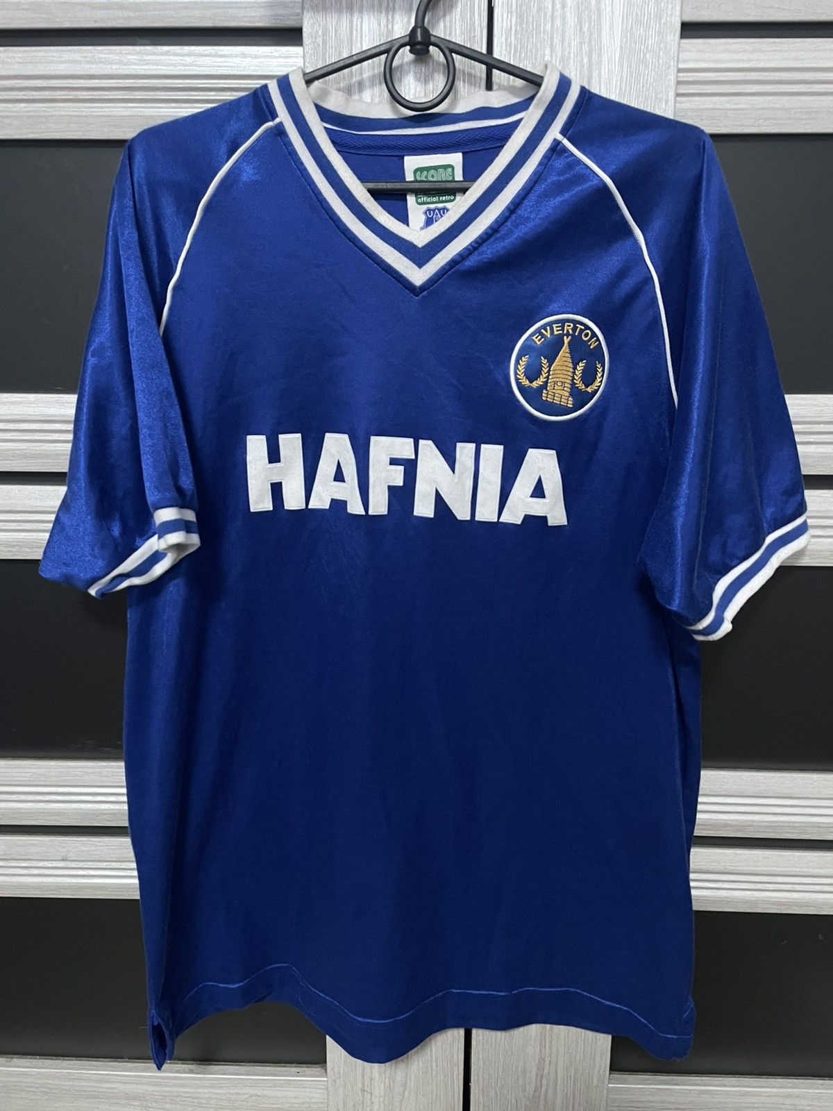 Umbro × Vintage Everton 1982 1984 Nafnia Score Draw Jersey Vintage Size US L / EU 52-54 / 3 - 1 Thumbnail