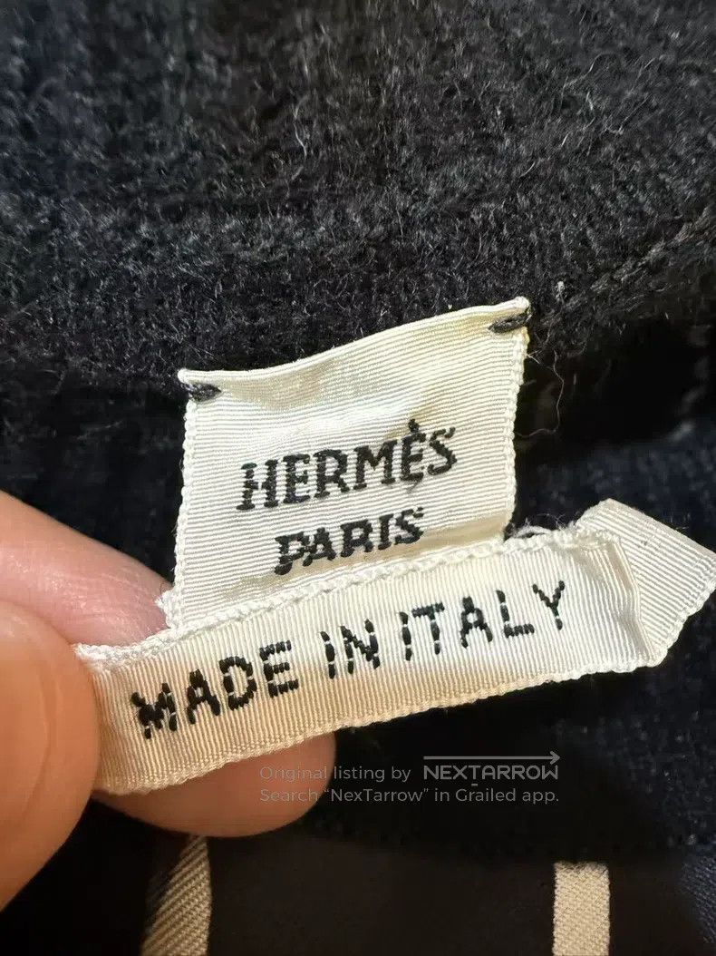 Hermes Hermes Cashmere Crewneck Patchwork Knit Top Size XXS / US 00 / IT 34 - 3 Thumbnail