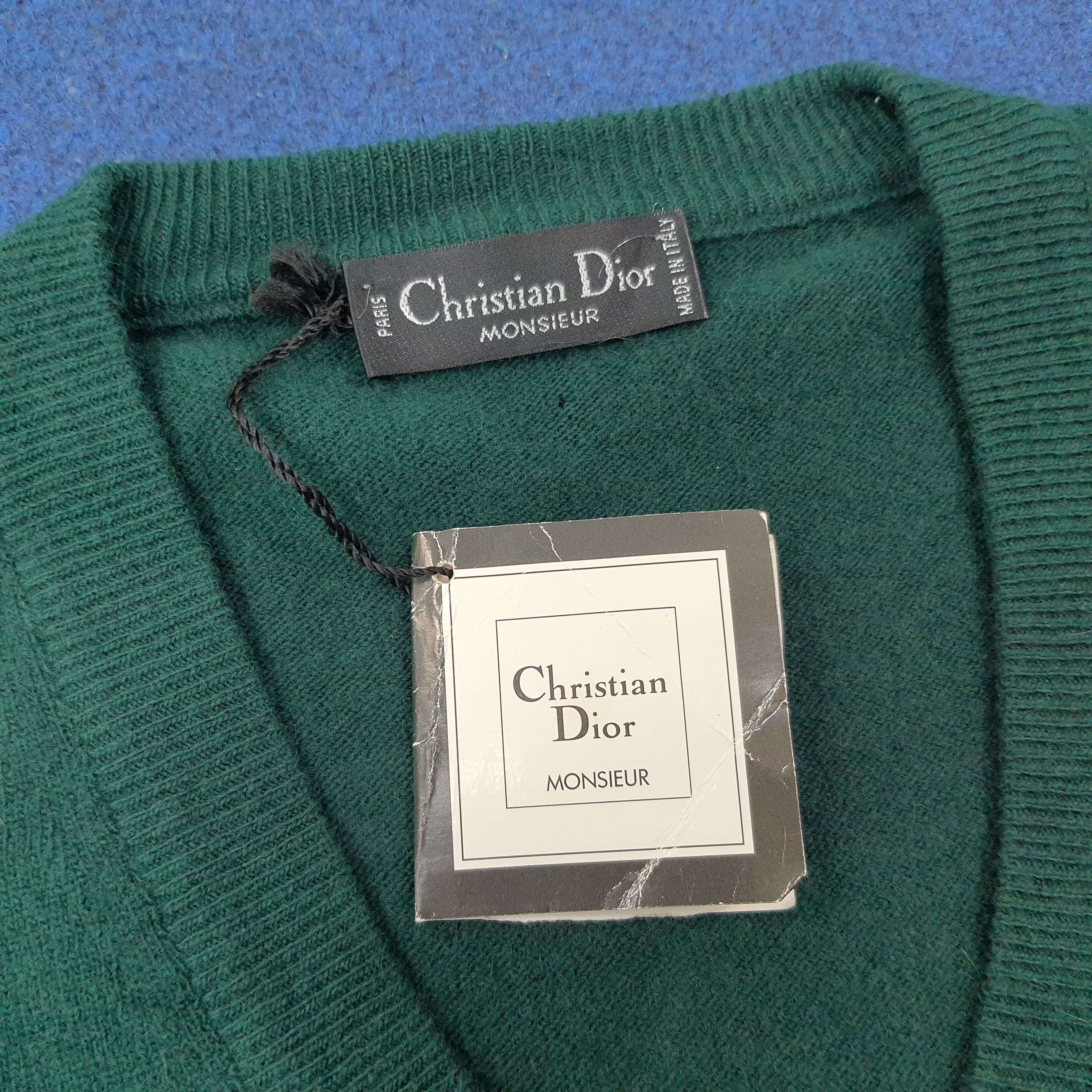 Christian Dior Monsieur Vintage Christian Dior Monsieur Designer Pullover C242N21 Size US L / EU 52-54 / 3 - 4 Thumbnail