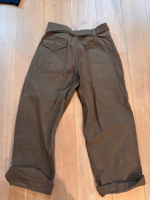 Soundman Soundman Olson Trousers Olive Green Size US 34 / EU 50 - 3 Thumbnail
