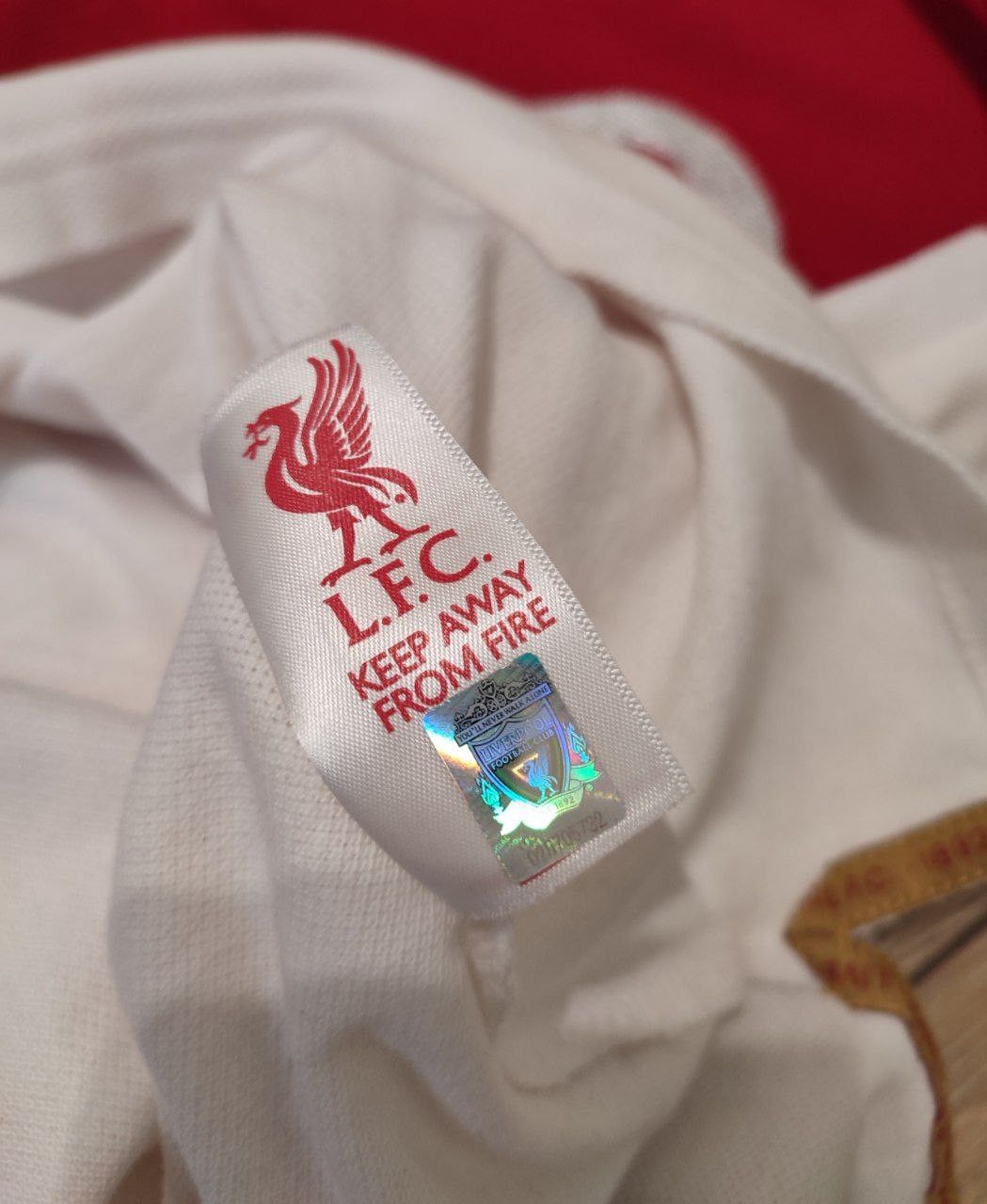 Other Soccer Polo T shirt LFC Liverpool team ,big logo embroidered Size US L / EU 52-54 / 3 - 13 Thumbnail