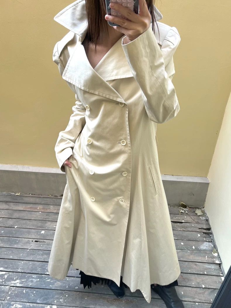 Yohji Yamamoto yohji yamamoto06aw coat 2503-Nextarrow Size US S / EU 44-46 / 1 - 9 Thumbnail