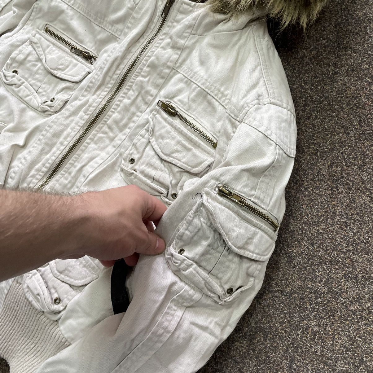20471120 Vintage 90s Japanese Jacket Multi Pocket Grail Hype Grunge Size M / US 6-8 / IT 42-44 - 3 Thumbnail