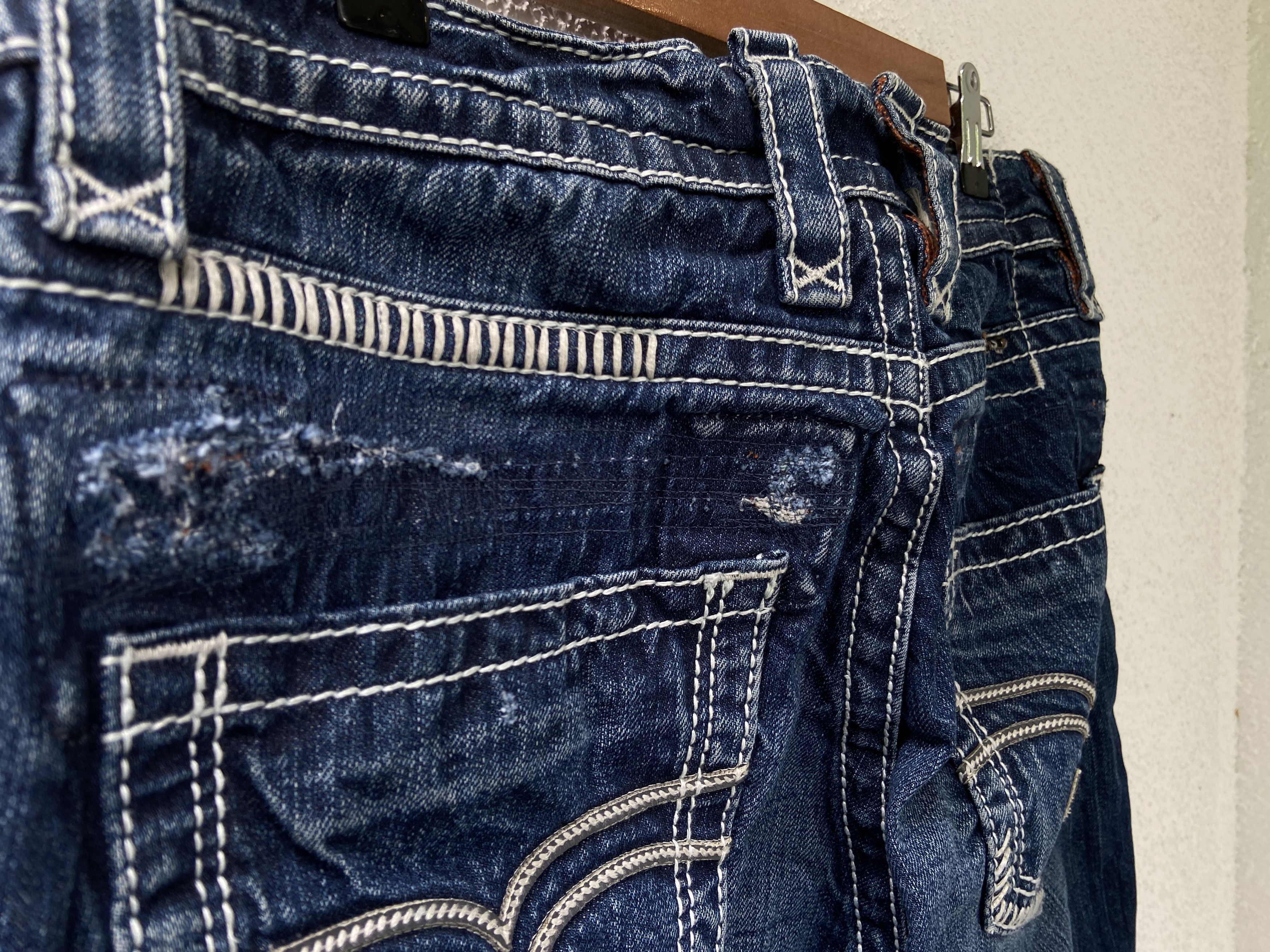 Rock Revival Rock Revival washed metal jeans pants Steven Straight Size US 33 - 9 Thumbnail