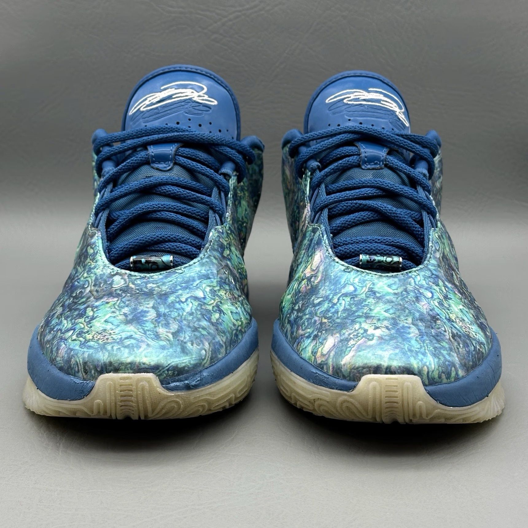 Nike Nike LeBron Jame XXI 2 Abalone Mens Size 8.5 Industrial Blue Green FN0708-400 Nike Shoes Sneaker Men's Casual Activewear 2023 Size US 9 / EU 42 - 5 Thumbnail