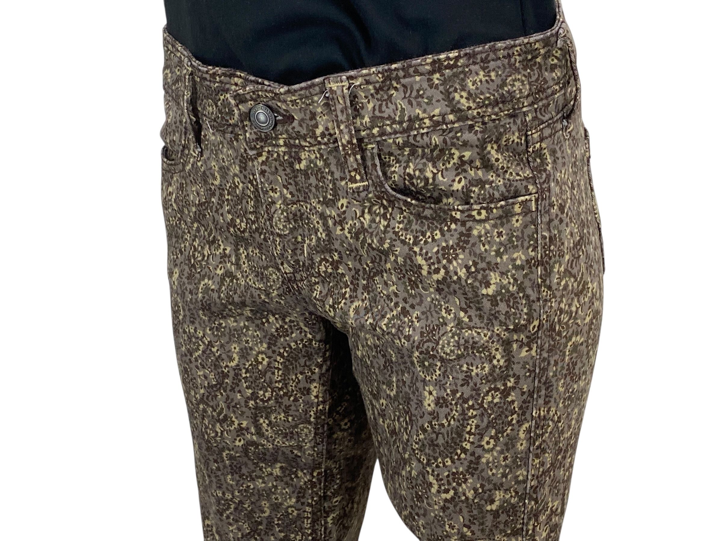 Japanese Brand Betty Smith Skinny Camo Pants Buckle Back Pants Size 26" / US 2 / IT 38 - 6 Thumbnail