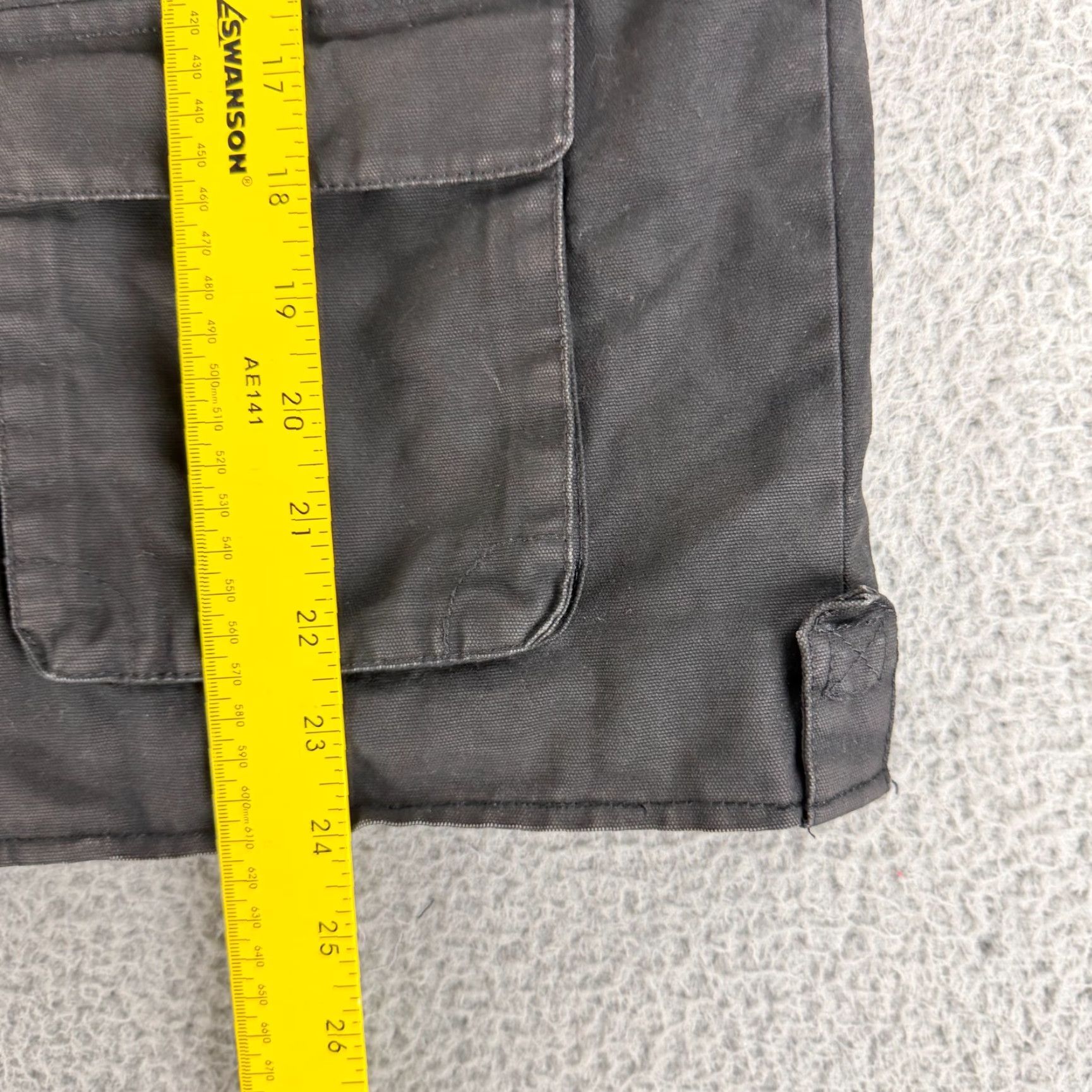 Vintage All-Son Utility Vest Mens Medium Black Full Zip Mock Neck Lined Flannel Outdoor Size US M / EU 48-50 / 2 - 7 Thumbnail