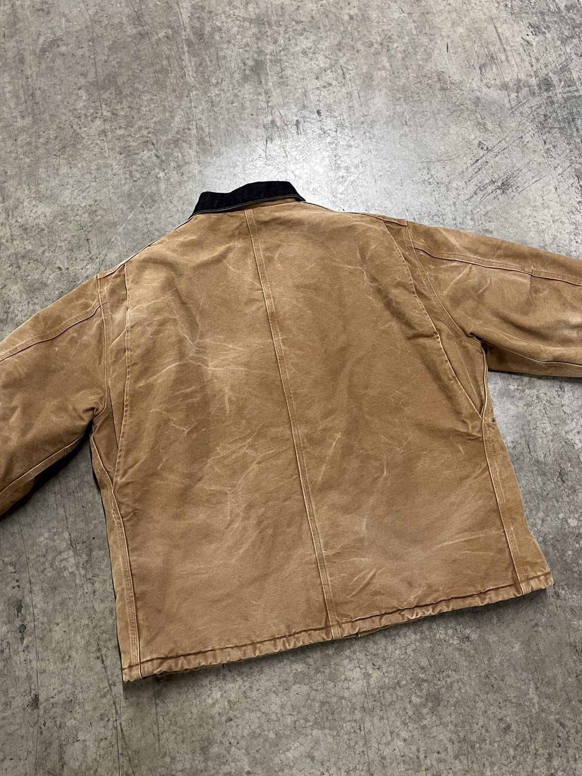 Carhartt × Vintage Carhartt c26 Brn vintage canvas jacket workwear hype rare Size US XXL / EU 58 / 5 - 10 Thumbnail