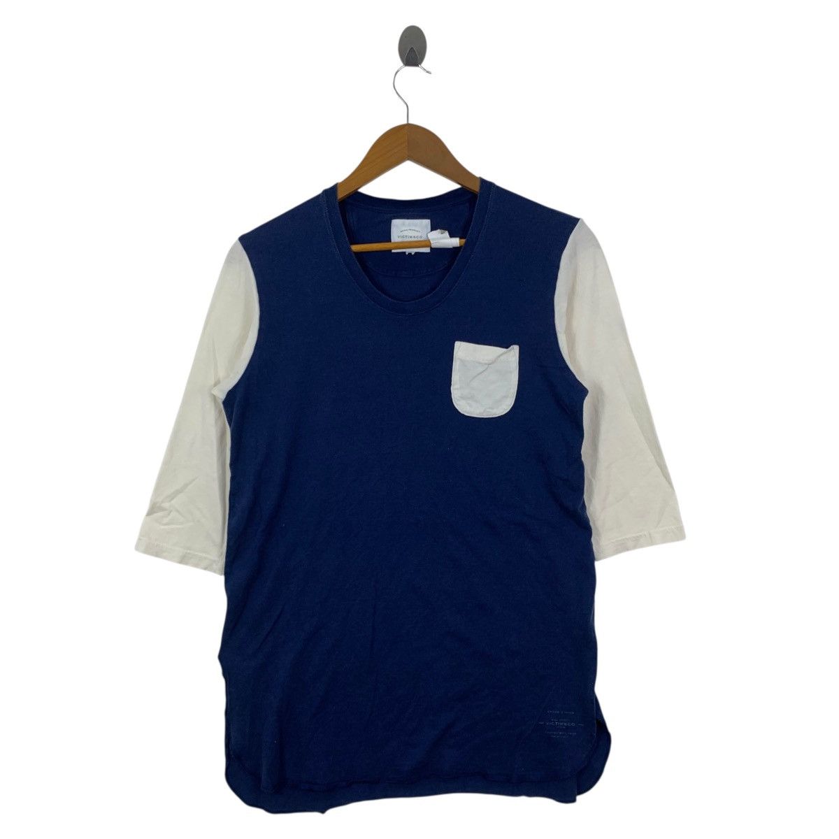Other VICTIM & Co Japanese Brand Raglan ThreeQuarter Pocket Tshirt Size US M / EU 48-50 / 2 - 1 Thumbnail