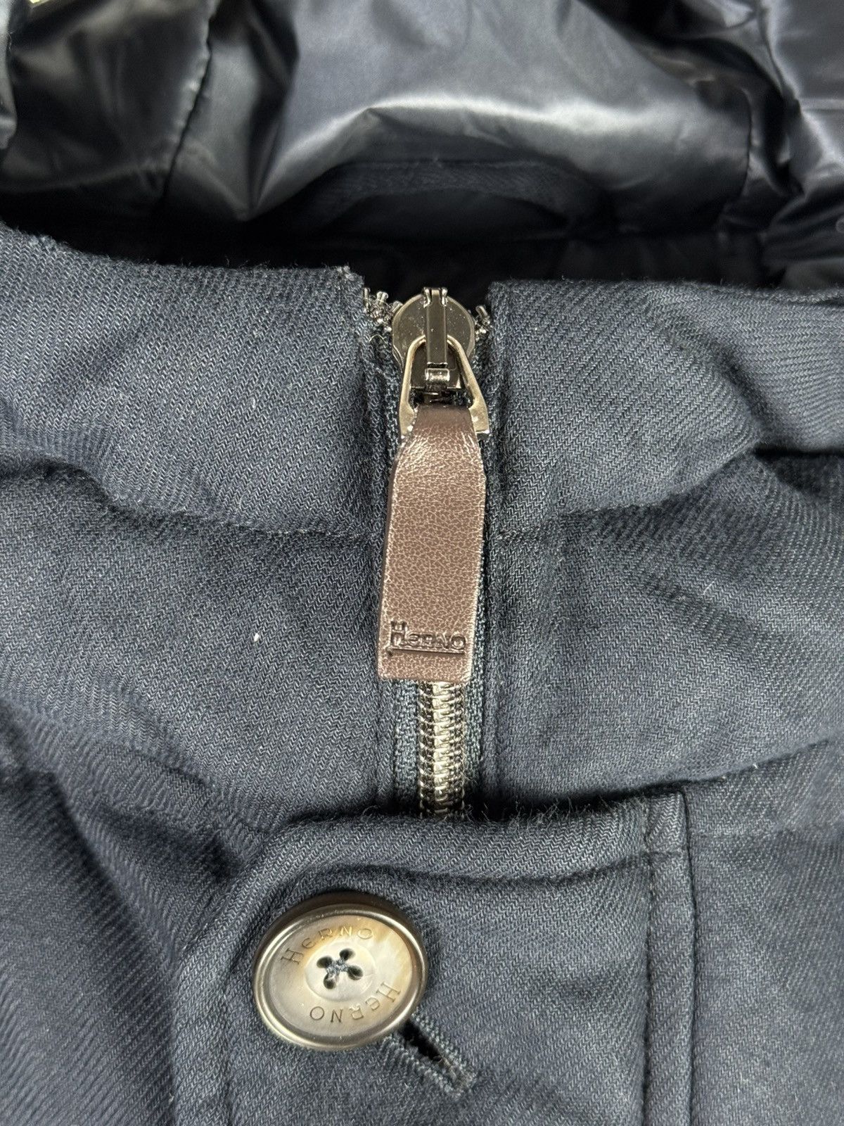 Herno HERNO Norfolk Men's Down Jacket Navy Blue Size 50 Size US M / EU 48-50 / 2 - 15 Thumbnail