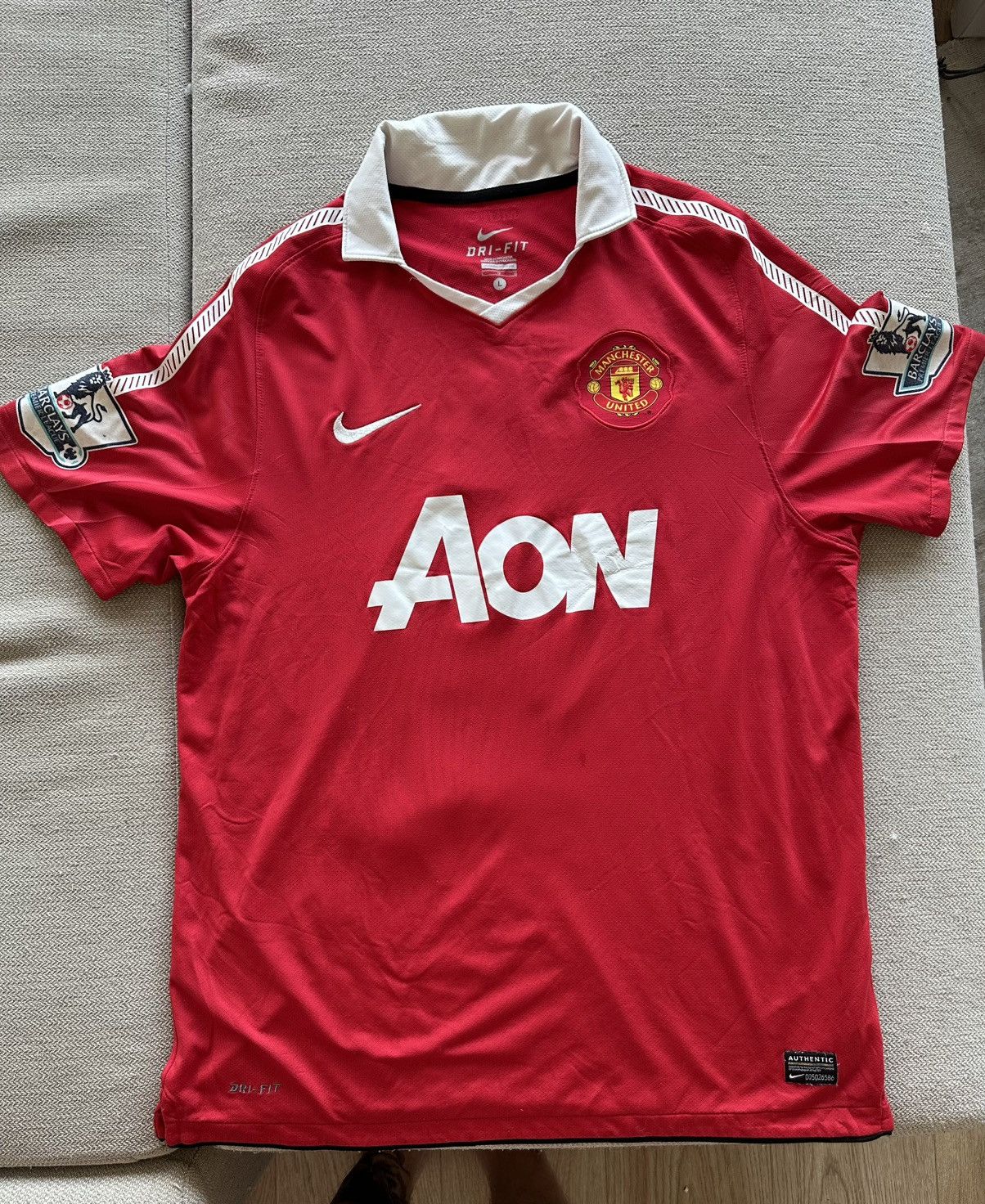 Other Jersey Manchester United 2010 Michael Owen #7 Size US L / EU 52-54 / 3 - 1 Thumbnail