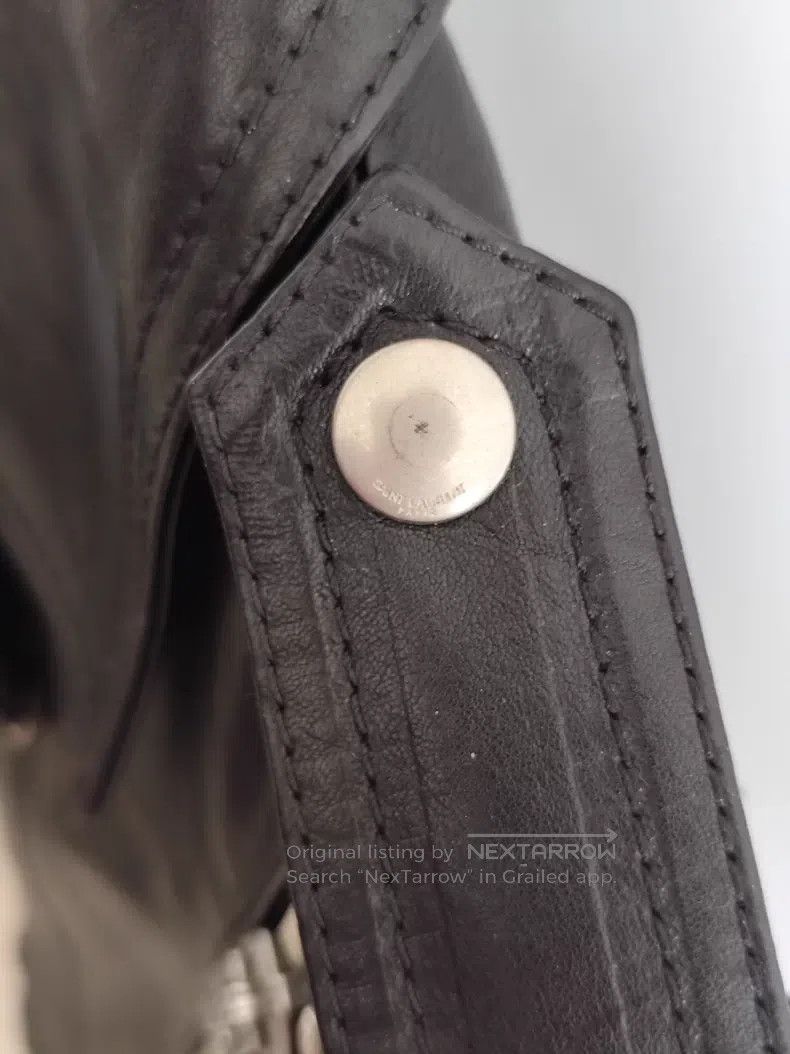 Saint Laurent Paris Saint Laurent Paris Zipper leather jacket Size XS / US 0-2 / IT 36-38 - 6 Thumbnail