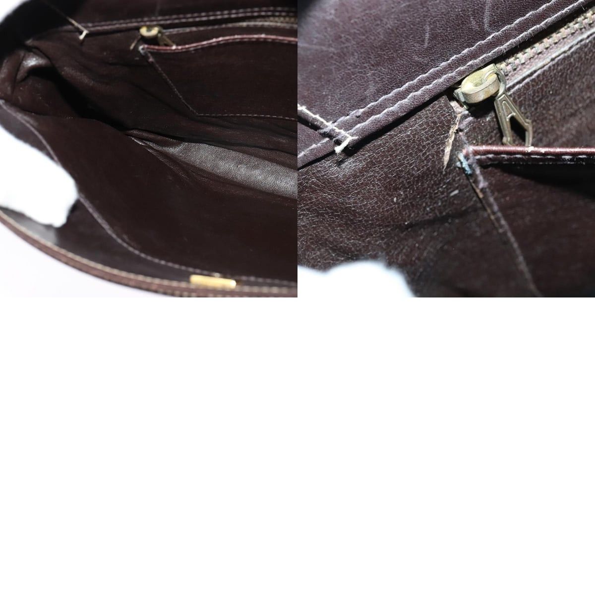 Celine CELINE C Sulky Shoulder Bag Canvas Beige Gold Size ONE SIZE - 12 Thumbnail