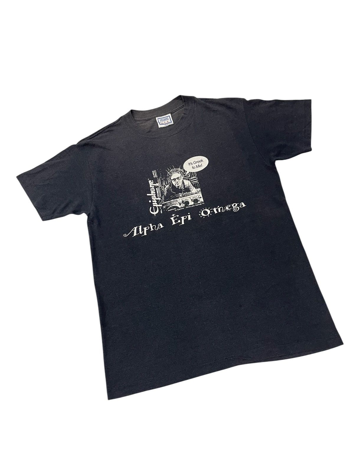 Band Tees Vintage Dr EPIPHONE Alpha Epi Omega TShirt Size US L / EU 52-54 / 3 - 8 Thumbnail