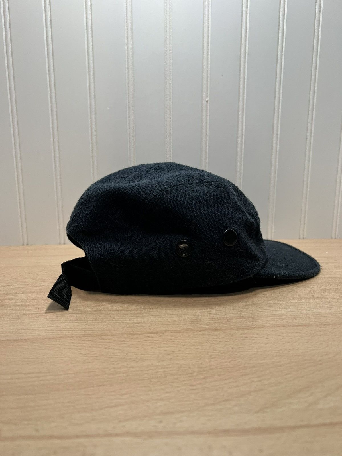 Designer × Supreme × Vintage Navy Supreme Canvas Camp Cap Size ONE SIZE - 3 Thumbnail