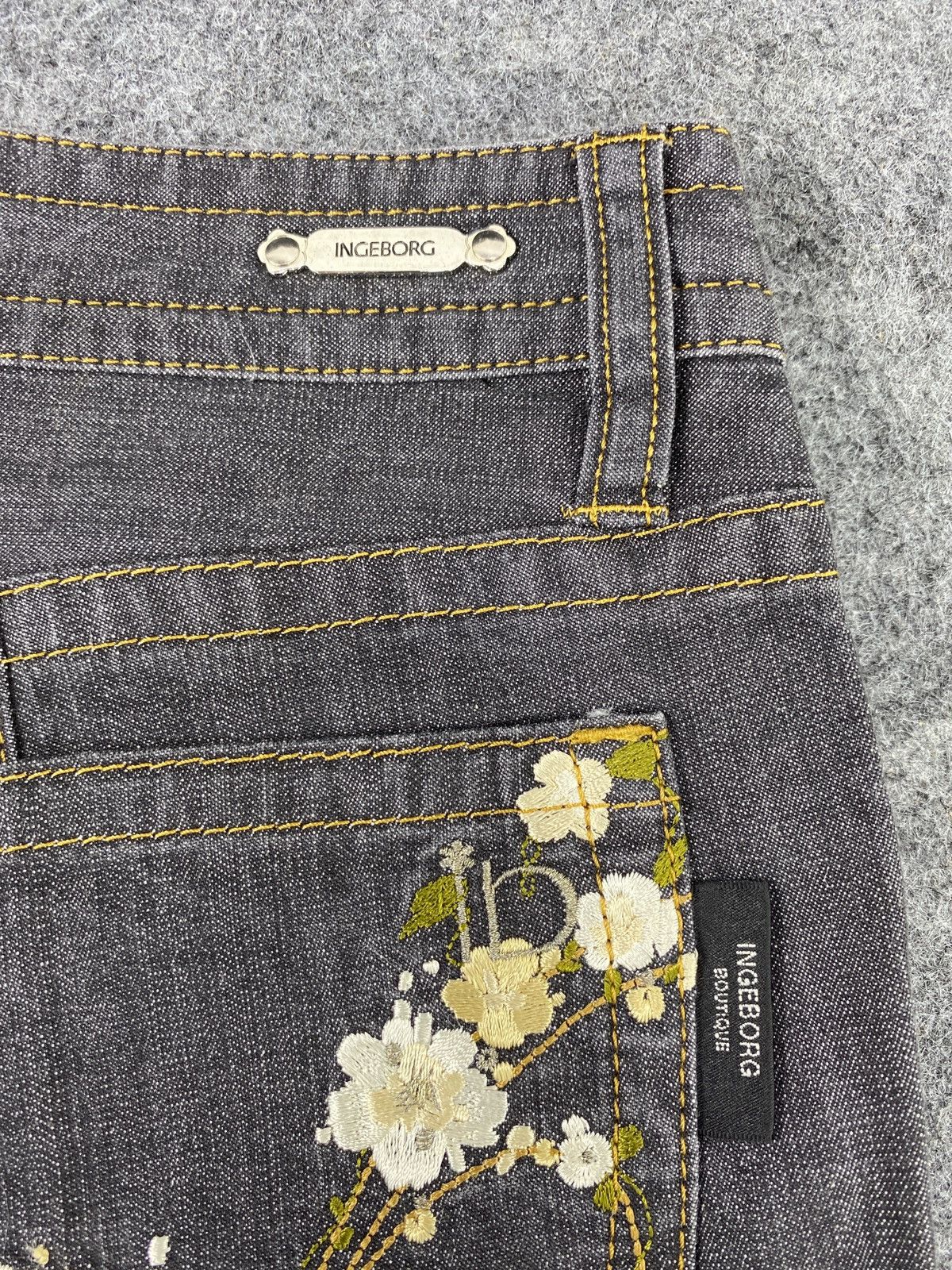 Japanese Brand × Jean Ingeborg Boutique flare pants - J981 Size 29" - 7 Thumbnail
