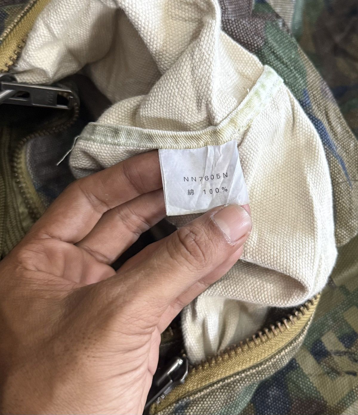 The North Face The North Face Purple Label Canvas Camouflage Bag Size ONE SIZE - 5 Thumbnail