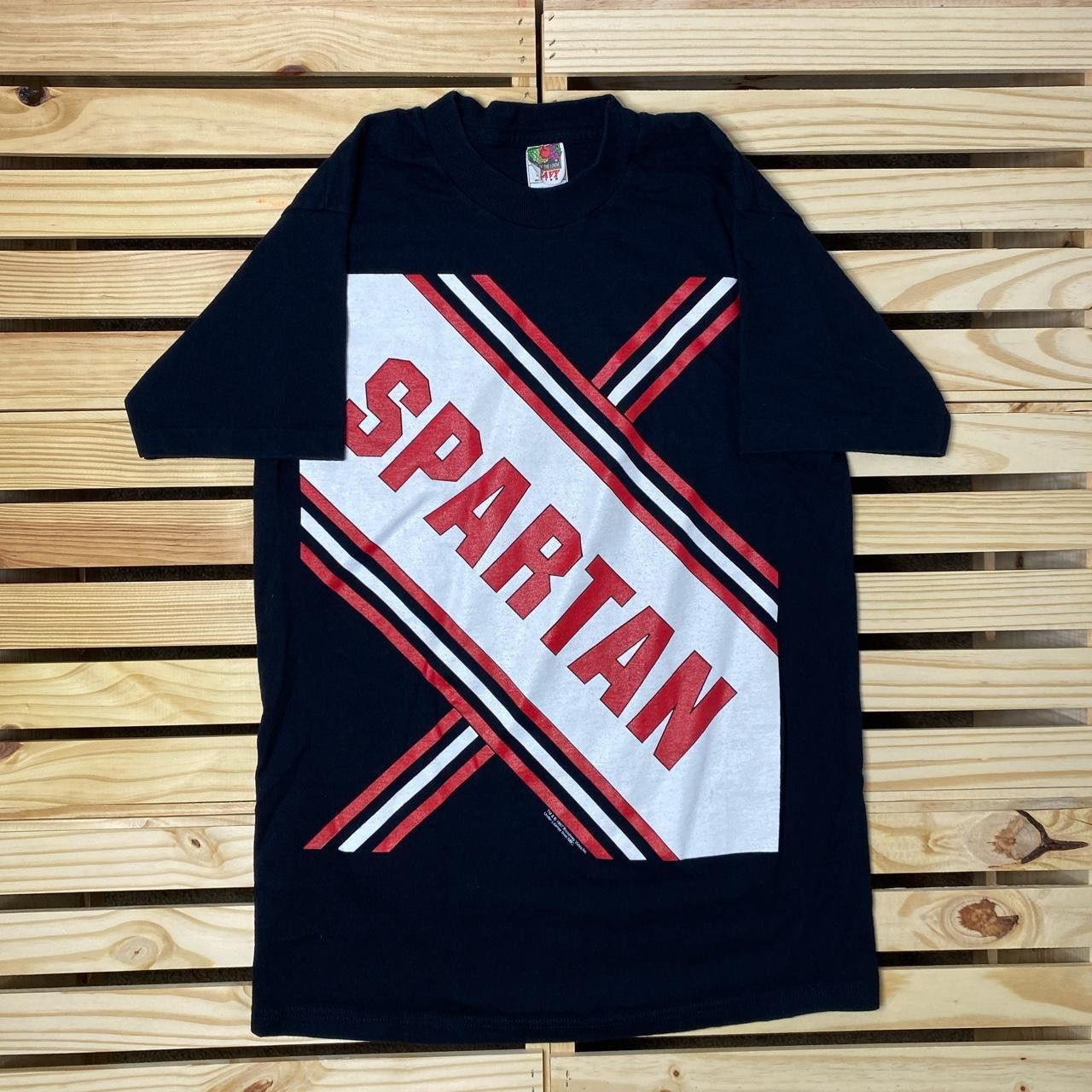 Fruit Of The Loom Vintage SNL Spartan Black T.V. Show Promo Tee Size Medium Size US M / EU 48-50 / 2 - 1 Thumbnail