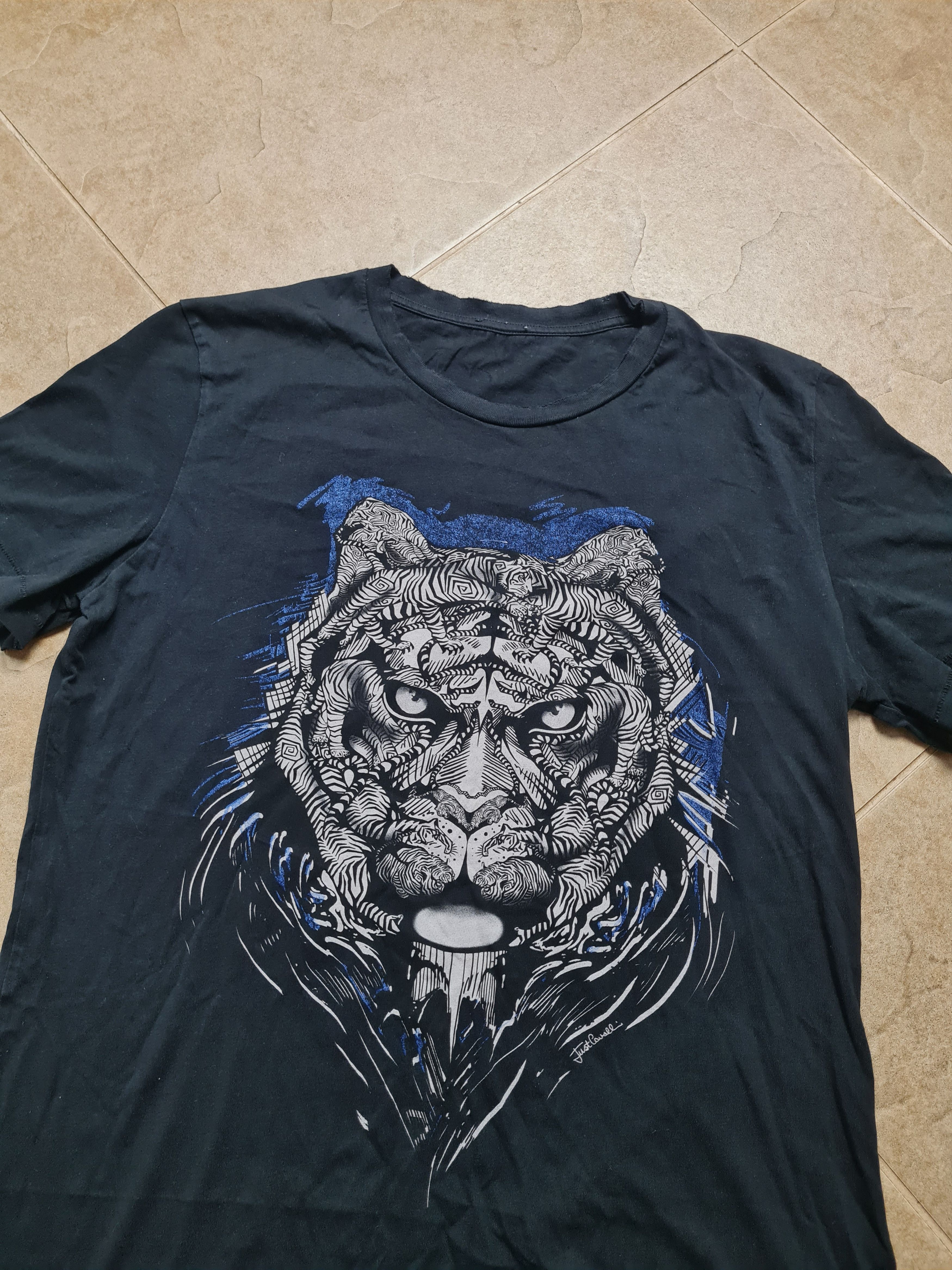 Just Cavalli Just Cavalli Lion Animal Big Logo print tee shirt size M Size US M / EU 48-50 / 2 - 3 Thumbnail