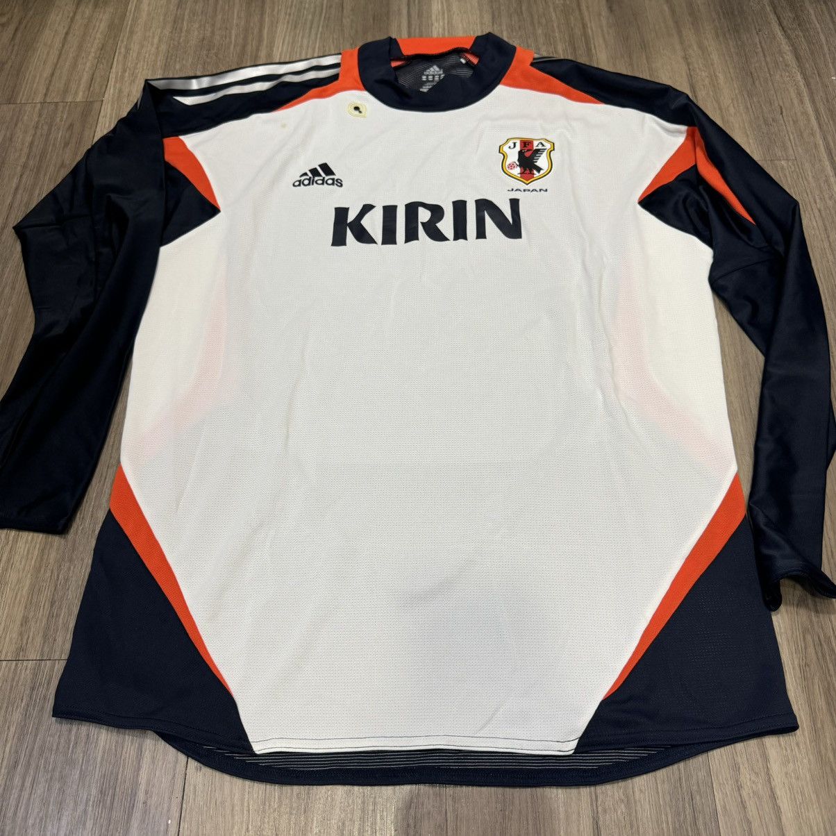 Adidas Japan 2012 player issue longsleeves training shirt Size US L / EU 52-54 / 3 - 1 Thumbnail
