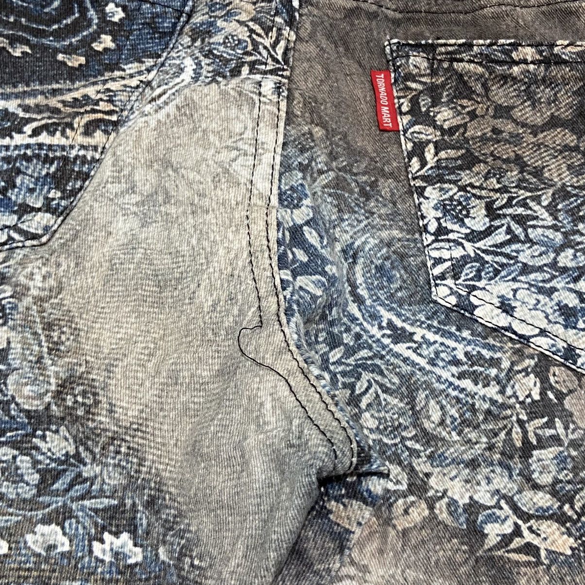 Tornado Mart 00’s Archive Tornado Mart Floral Flared Pants Size US 28 / EU 44 - 13 Thumbnail