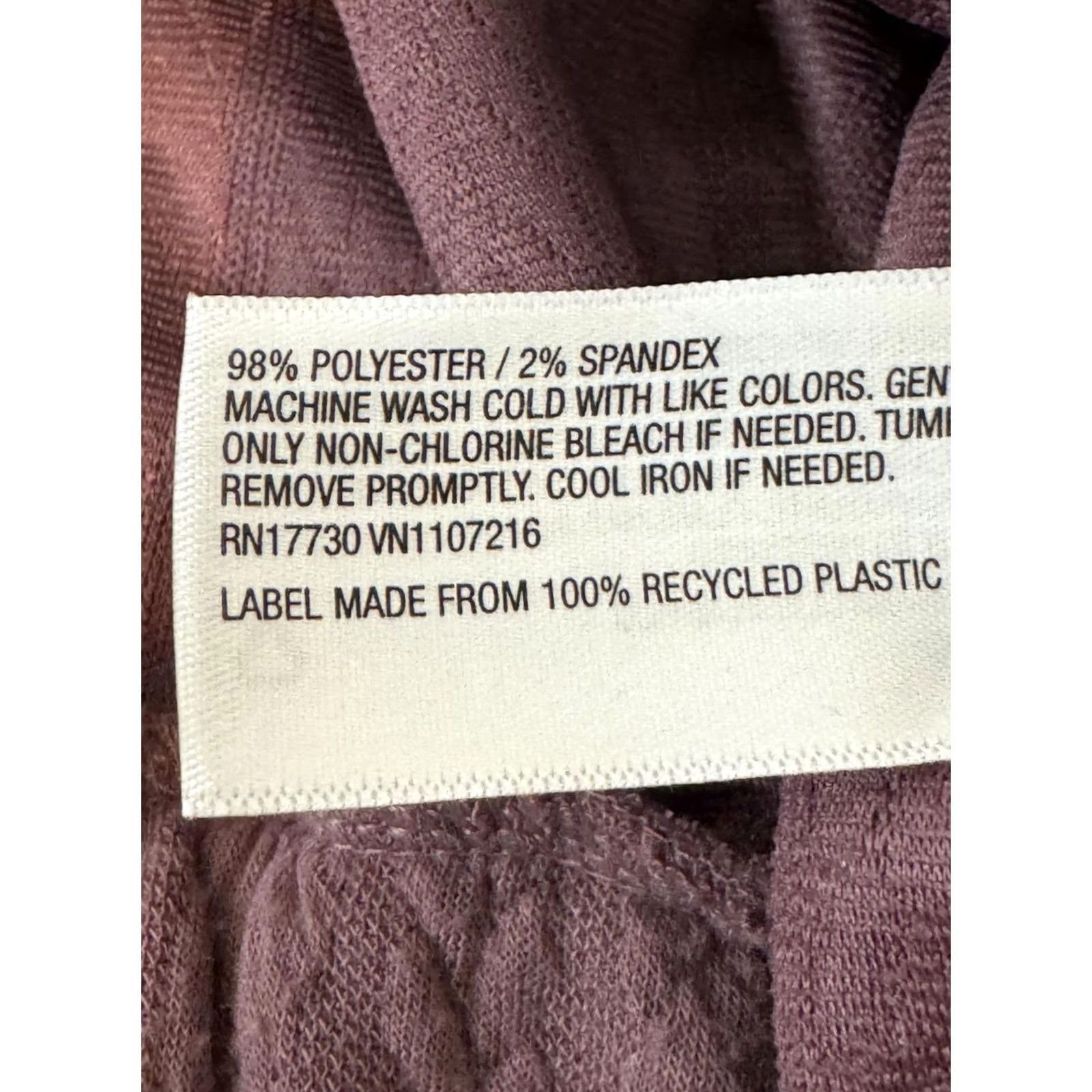 Vintage A New Day Womens Sweater Crew Neck Long Sleeve Waist Length S Mauve Pullover Size S / US 4 / IT 40 - 6 Thumbnail