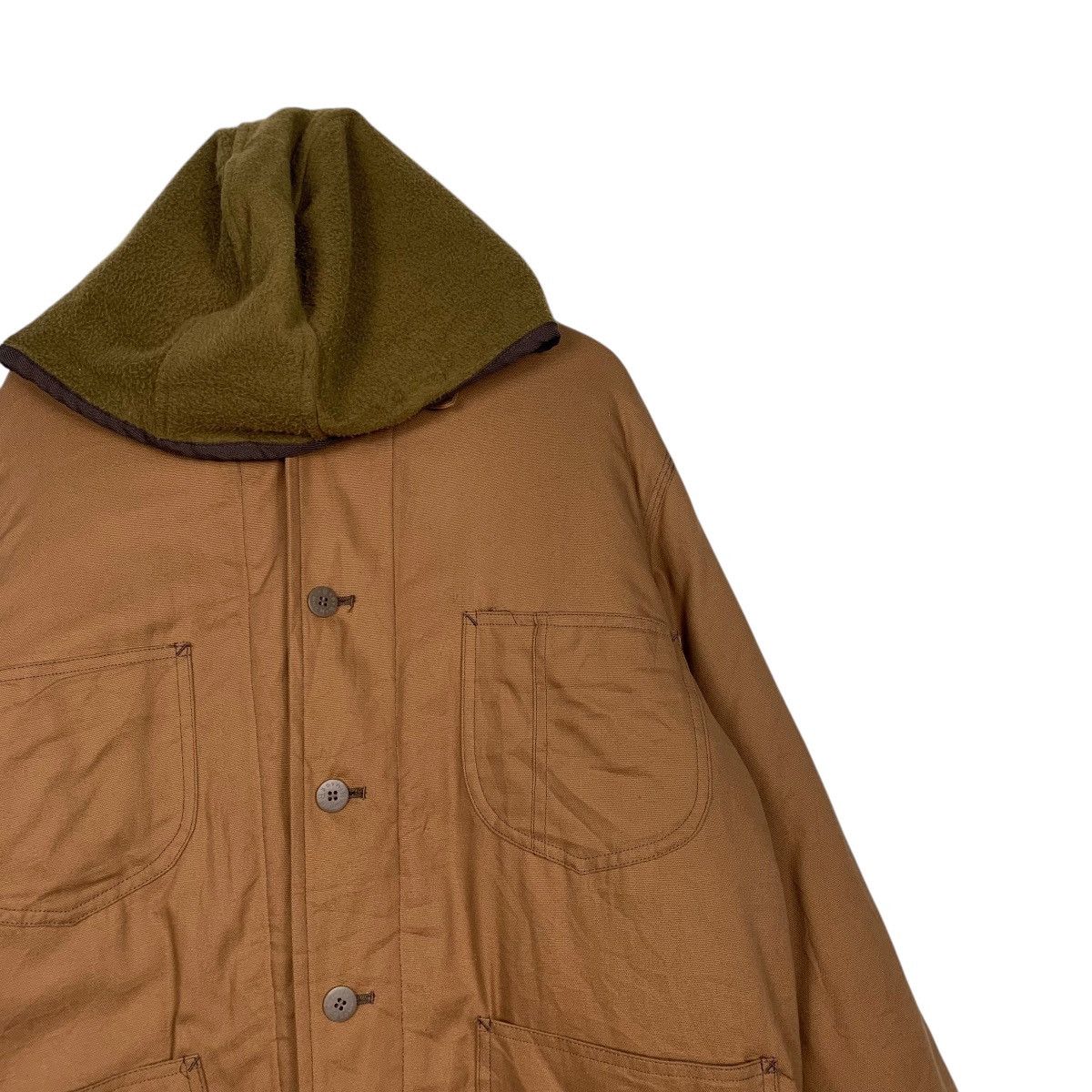 Japanese Brand Japanese Brand Mikebirnies Hooded Jacket Size US L / EU 52-54 / 3 - 5 Thumbnail