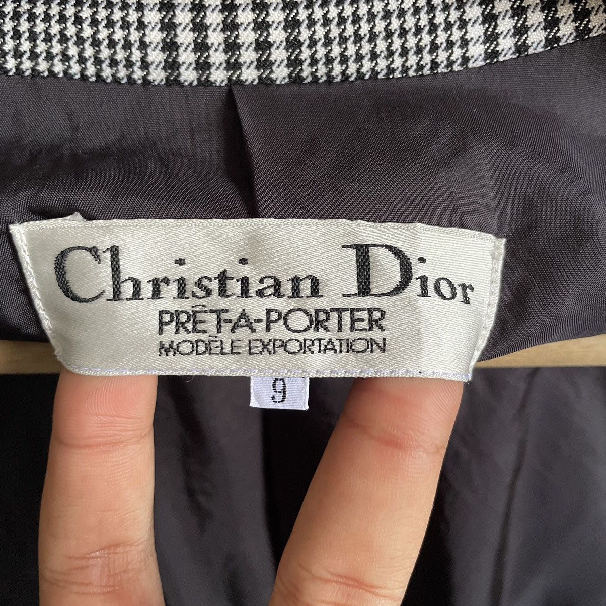Christian Dior Monsieur × Vintage Vintage Christian Dior Blazer Jacket Size M / US 6-8 / IT 42-44 - 3 Thumbnail