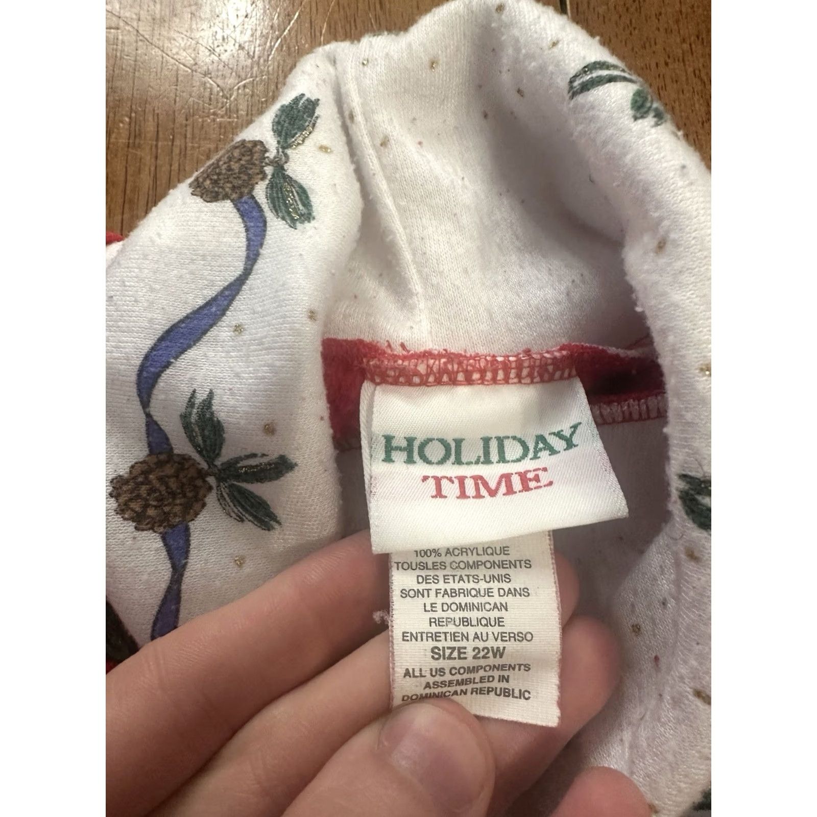 Vintage VINTAGE Holiday Time Christmas Santa Sweatshirt 22W 90s Size 3XL / US 20-22 - 4 Thumbnail