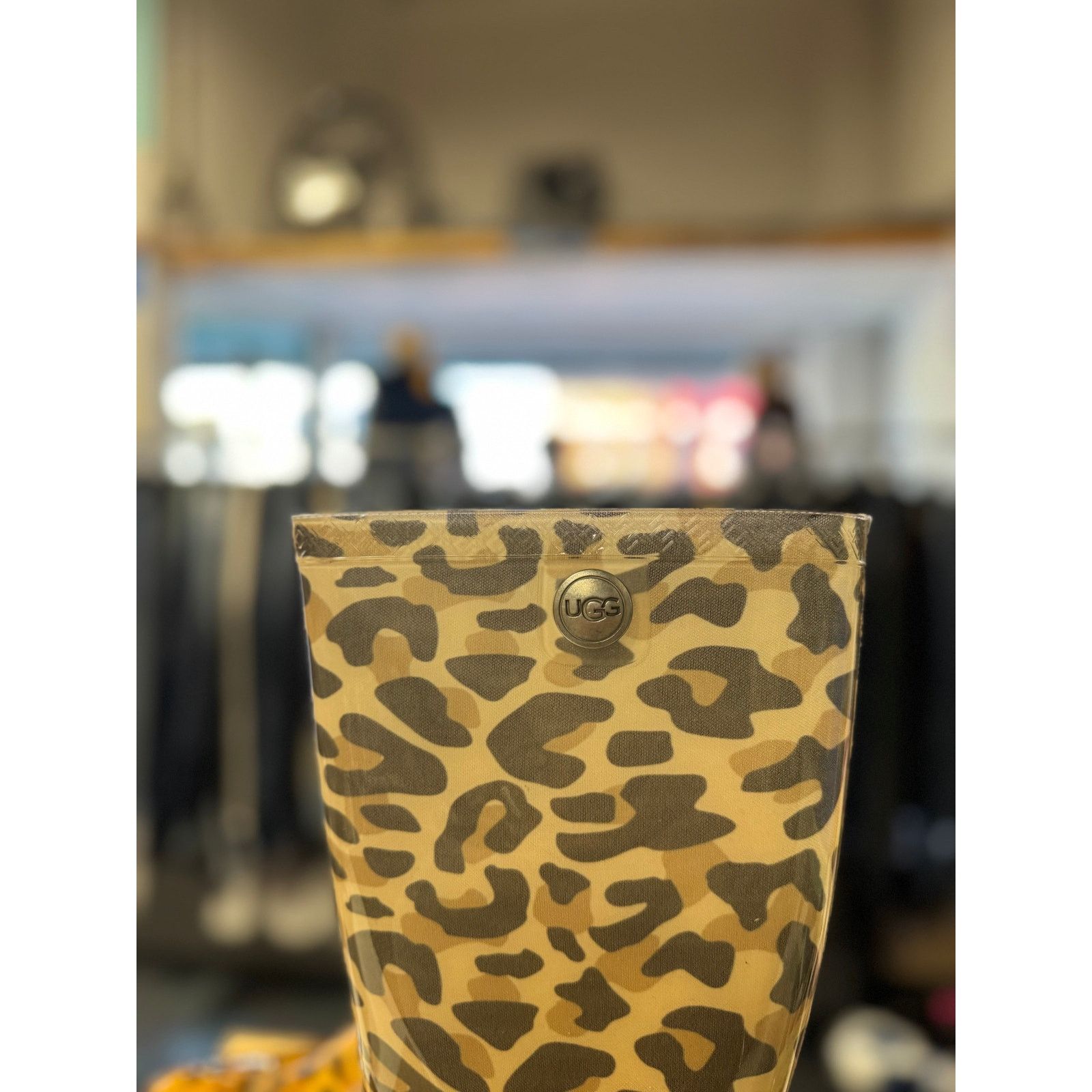 Ugg UGG W Shaye Cheetah Rain Boots Ladies Size 9 Size US 9 / IT 39 - 3 Thumbnail