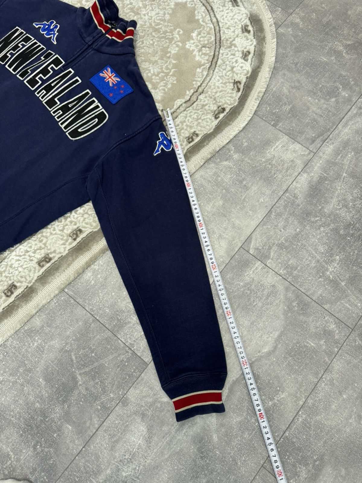 Kappa 🇳🇿 New Zealand Kappa Zip Hoodie Vintage 90’s Big Logo Size US XL / EU 56 / 4 - 3 Thumbnail