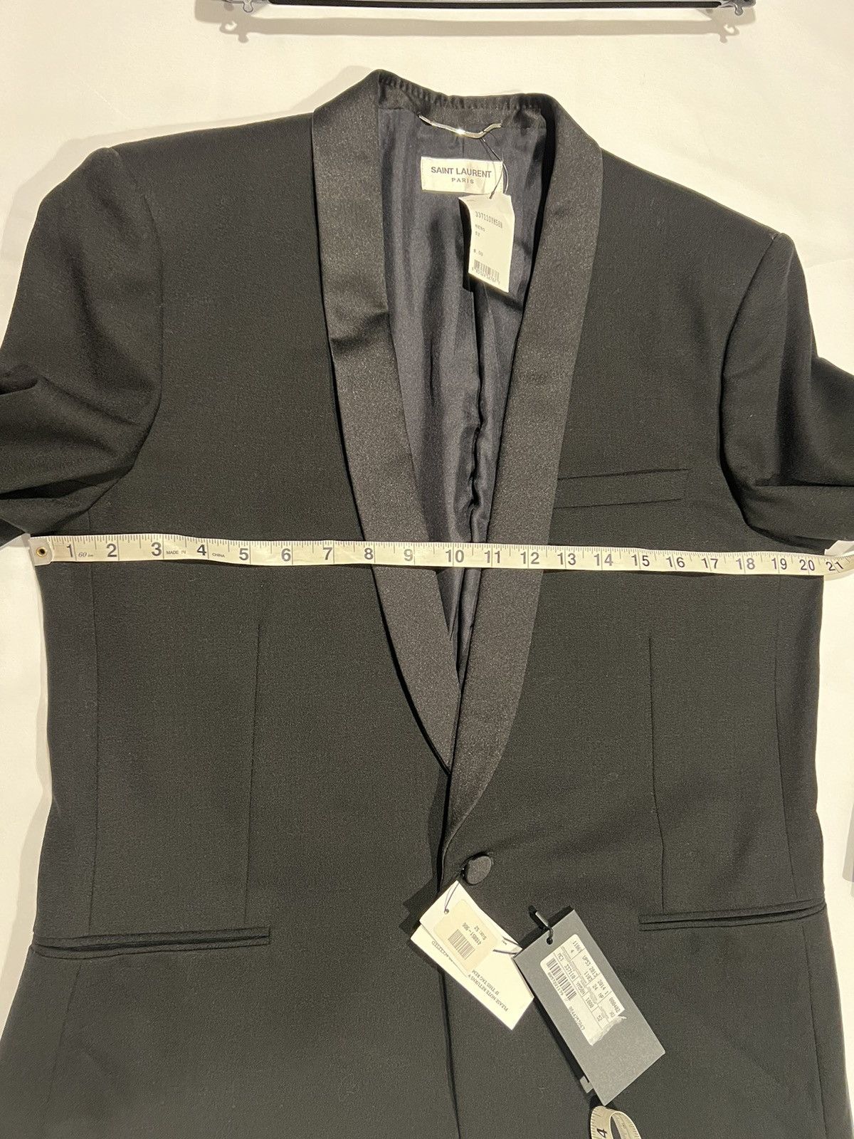 Saint Laurent Paris Saint Laurent Le Smoking Hedi Slimane Blazer. 52/42 $2890 Size 42R - 4 Thumbnail