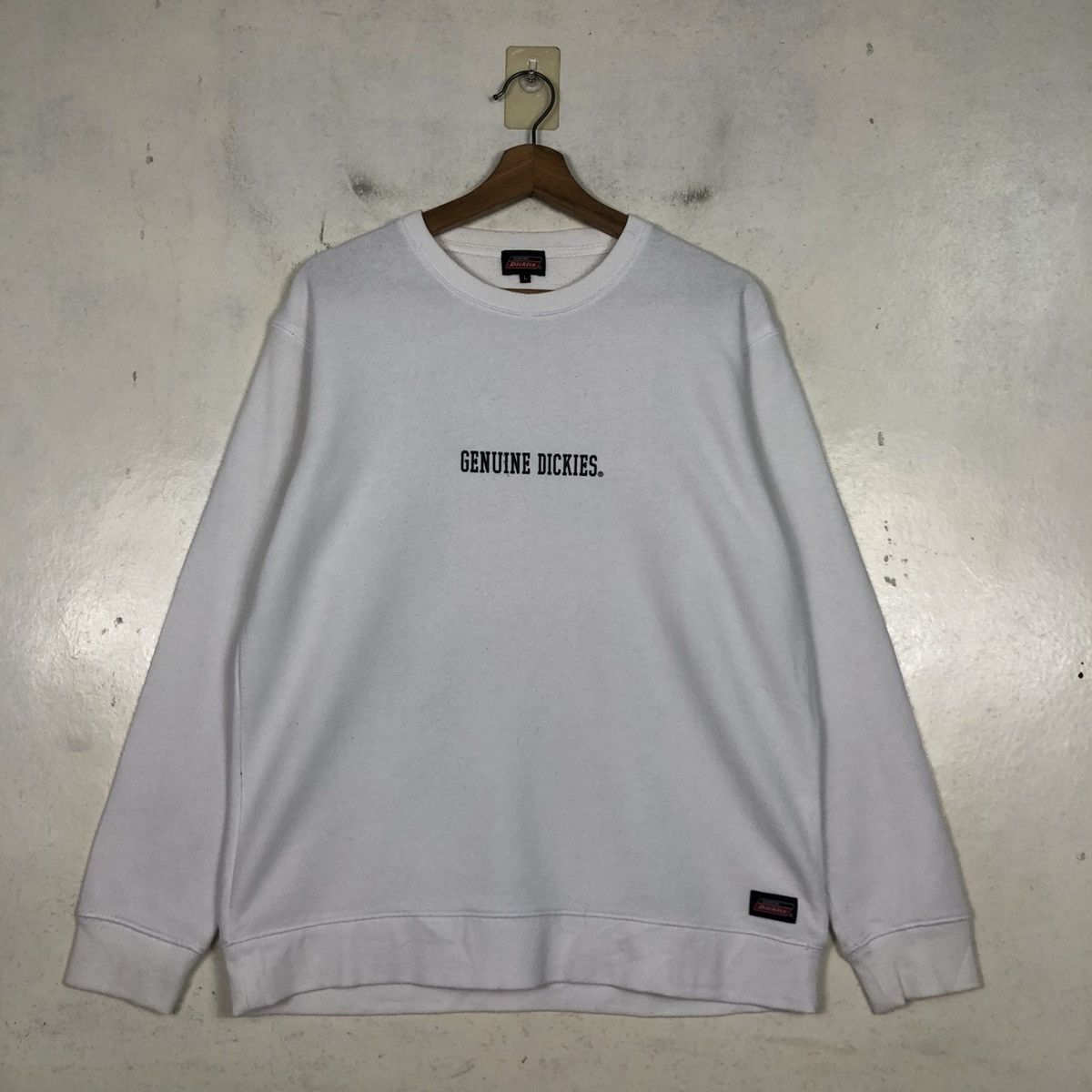 Japanese Brand 📌Vintage Sweatshirt Crewneck Worker Dickies Single Pocket Size US L / EU 52-54 / 3 - 3 Thumbnail